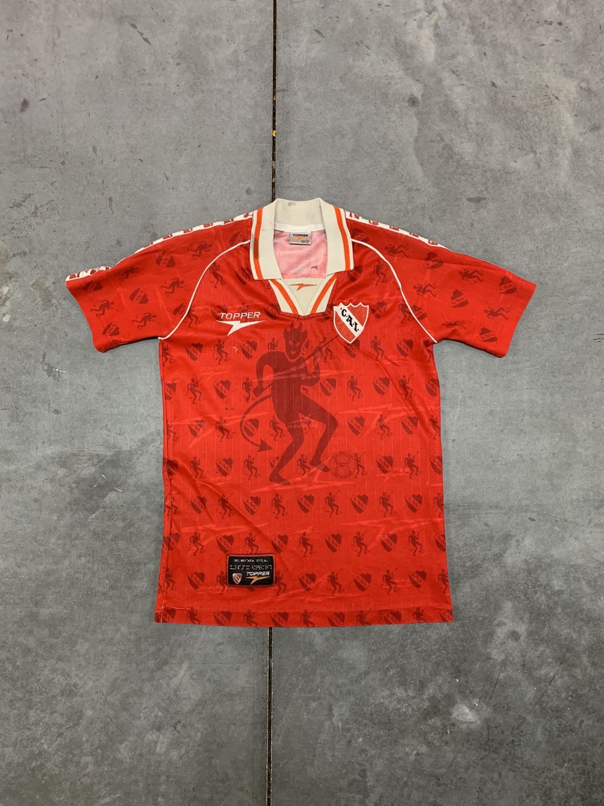 Topper Independiente Devil Soccer Jersey