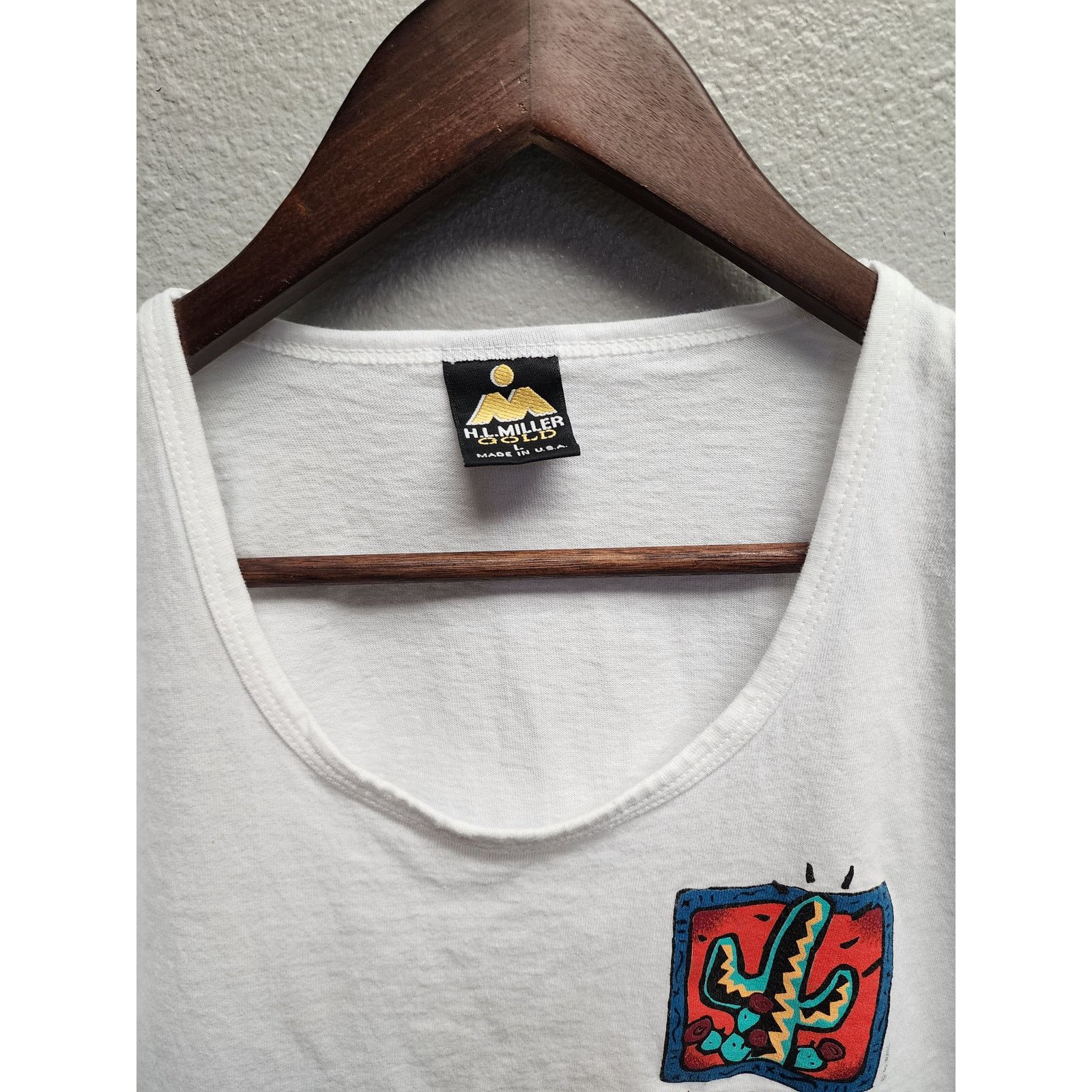 Vintage Vintage Womens Arizona Shirt Cactus Graphic Tee Top L Size L / US 10 / IT 46 - 4 Thumbnail