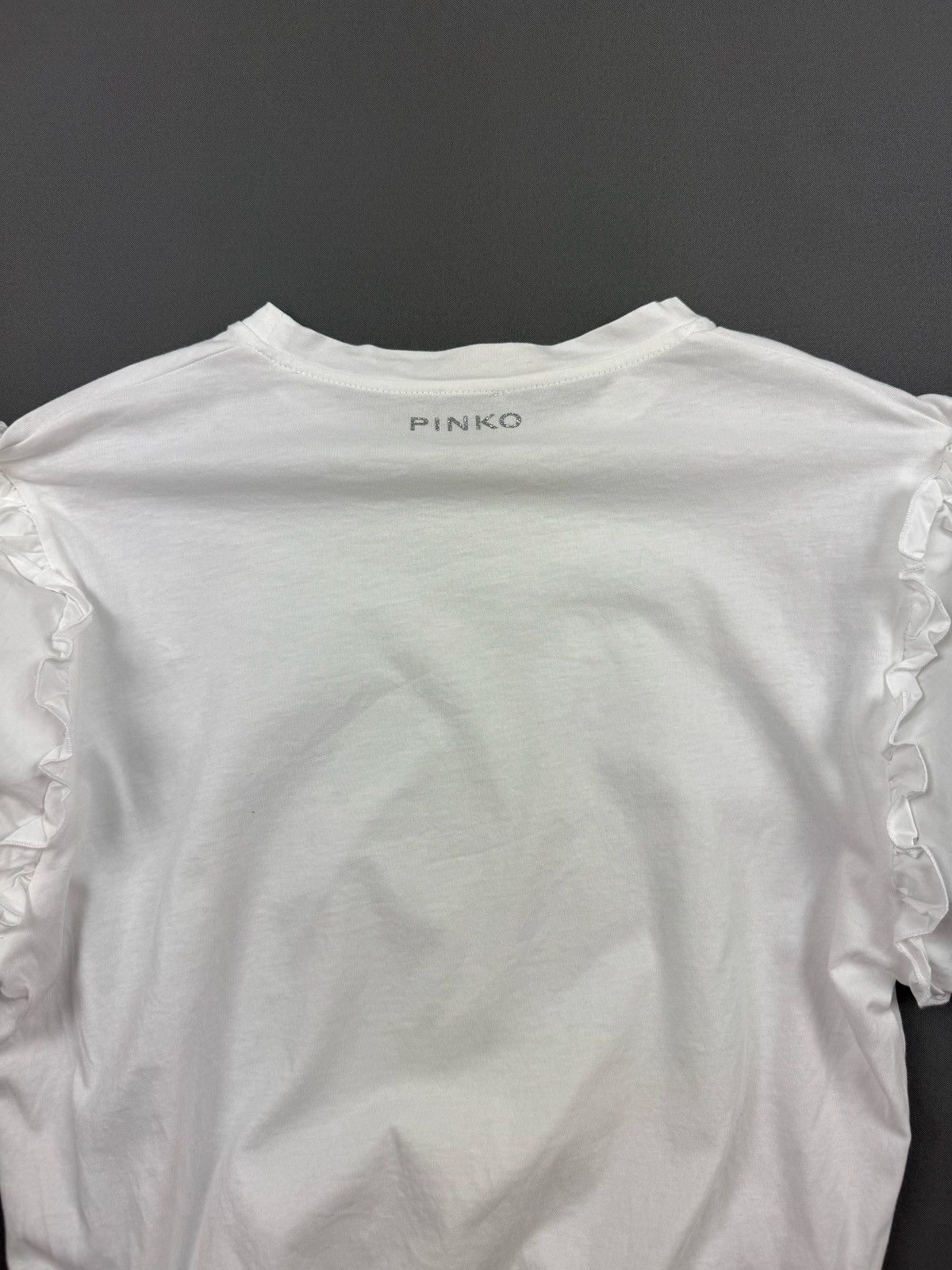 Pinko Pinko Ertico White T-Shirt Jersey Size M / US 6-8 / IT 42-44 - 10 Thumbnail