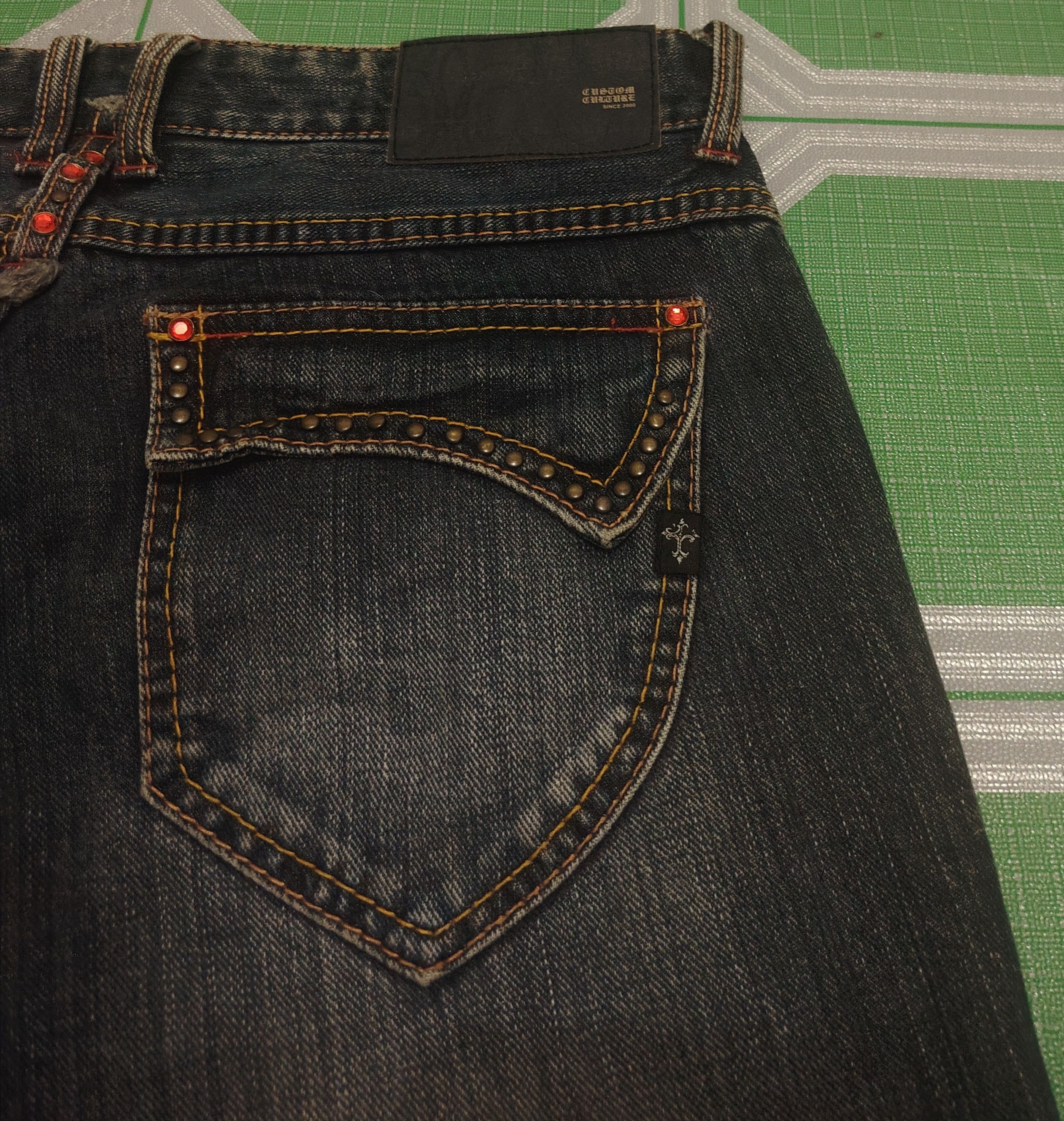 If Six Was Nine Rare!!! Japan Custom Culture Flared Jeans Size US 30 / EU 46 - 14 Thumbnail