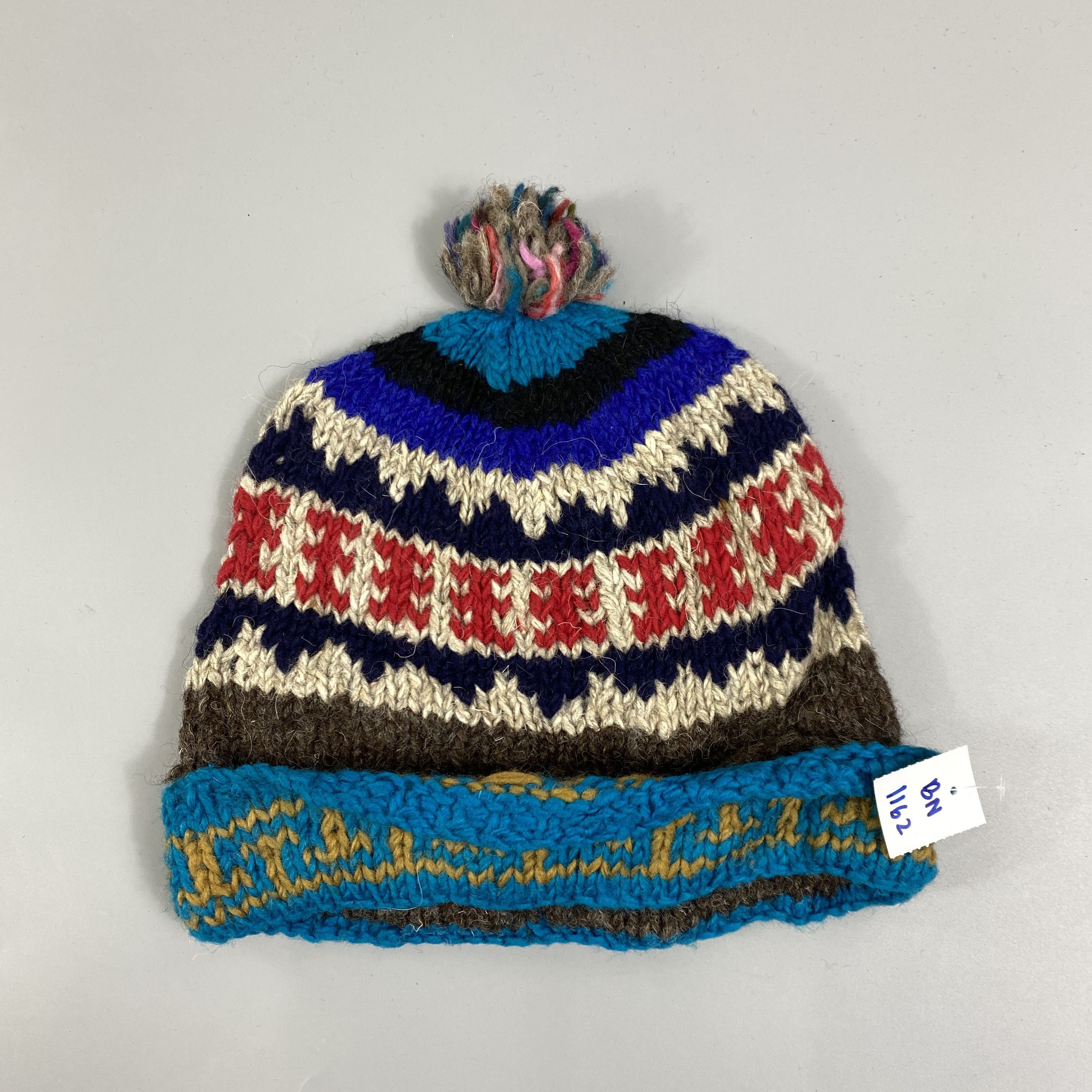 Japanese Brand Multicolor Pattern Snow Cap Beanie Hat -BN1162 Size ONE SIZE - 6 Thumbnail