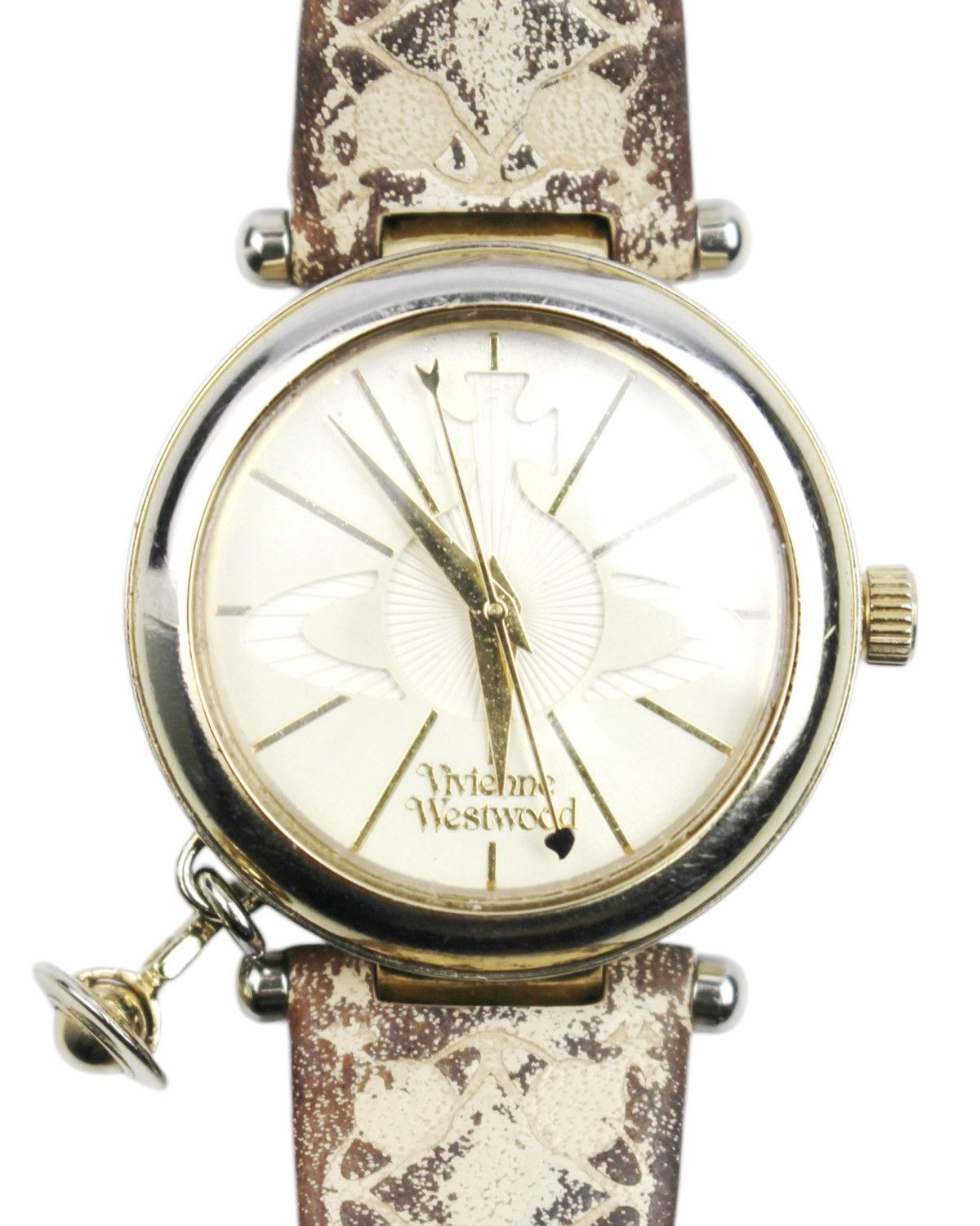 Vivienne Westwood 2000S VIVIENNE WESTWOOD ORB CHARM PATTERNED STRAP WATCH Size ONE SIZE - 1 Thumbnail