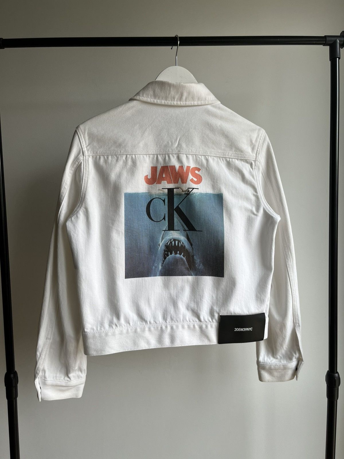 Raf Simons x Calvin Klein 205W39NYC ss19 Jaws denim jacket
