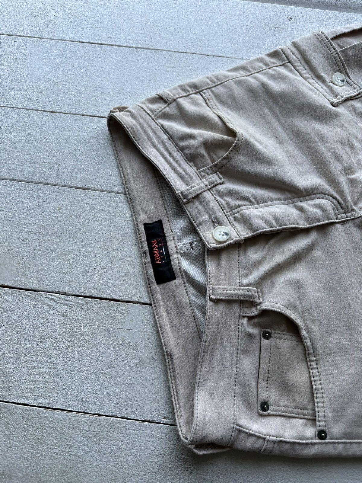 Armani × Armani Exchange × Vintage 🚨Mens Armani Jeans Cargo Shorts luxury y2k rare Size US 32 / EU 48 - 2 Thumbnail