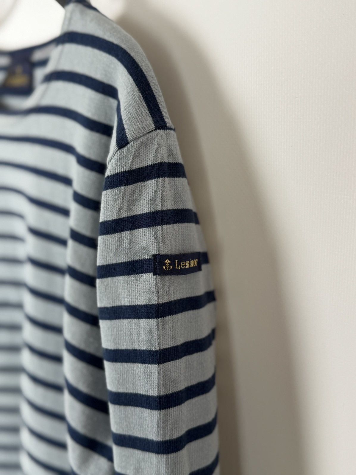 Vintage 1990’s Vintage Le Minor Striped Long Sleeve T-Shirt Size US M / EU 48-50 / 2 - 5 Thumbnail