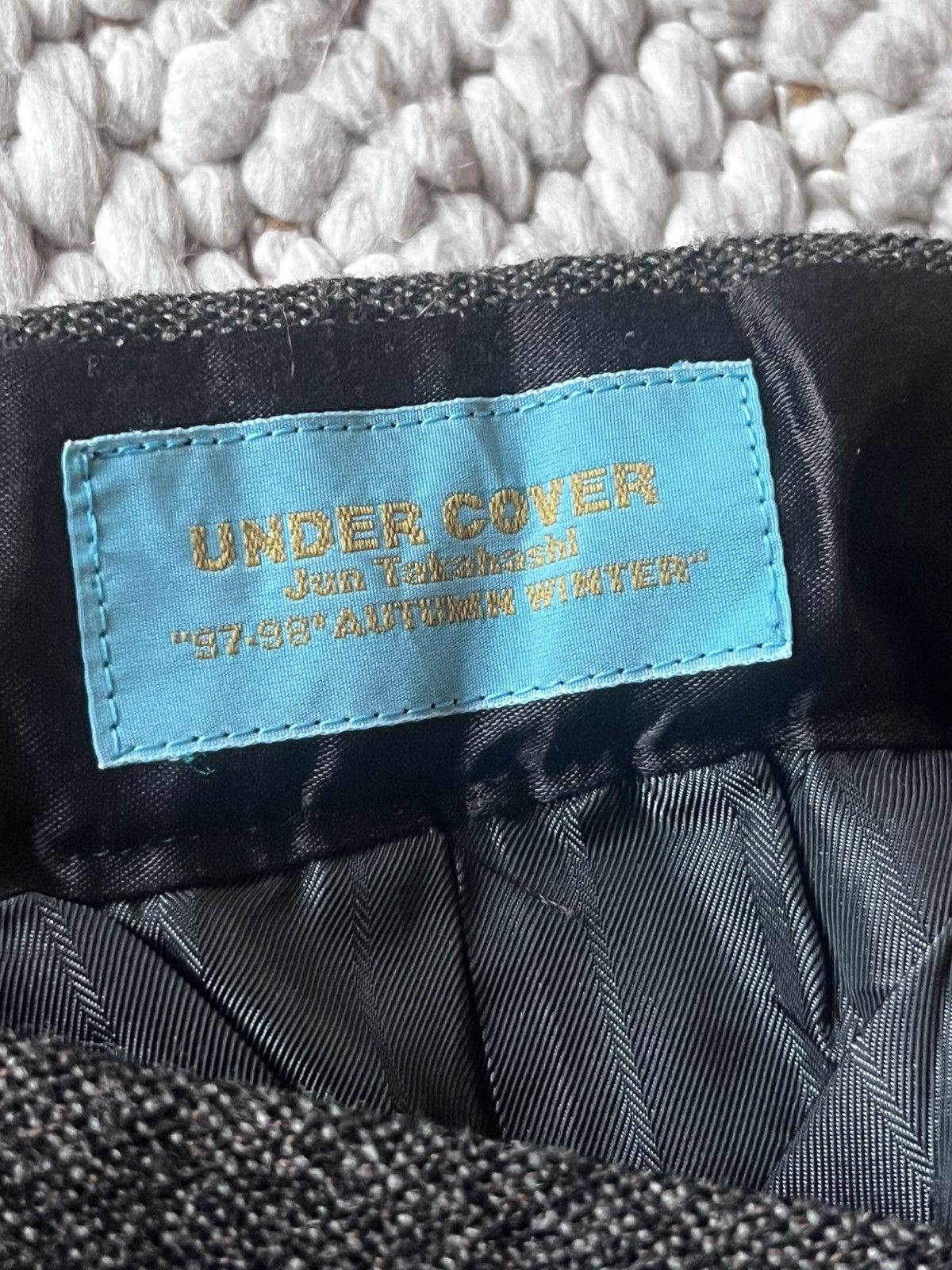 Undercover Undercover AW97 wool buckle japanese trousers/pants Size US 29 - 2 Thumbnail