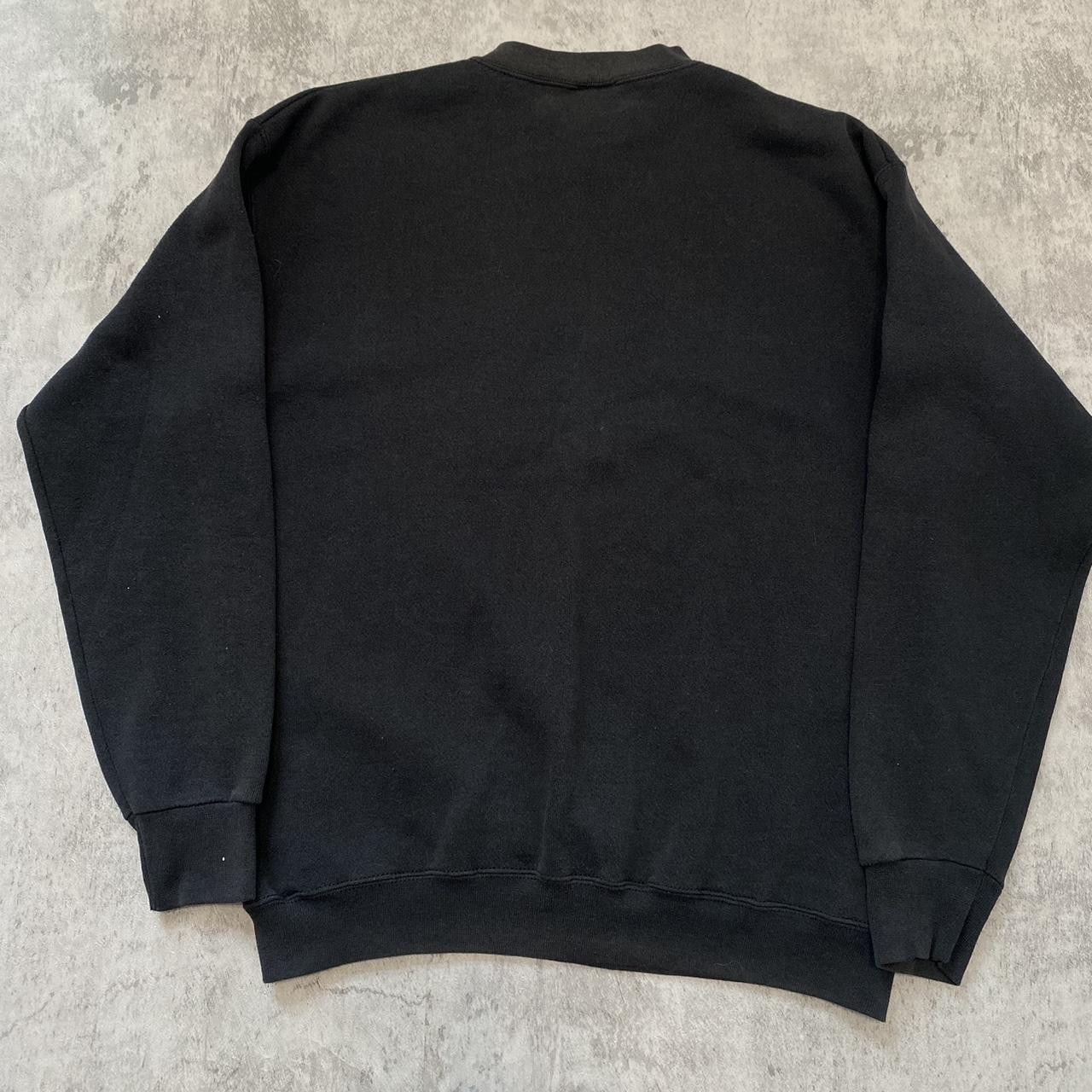 Other Black crewneck sweatshirt with a worn look fashion Size US M / EU 48-50 / 2 - 3 Thumbnail