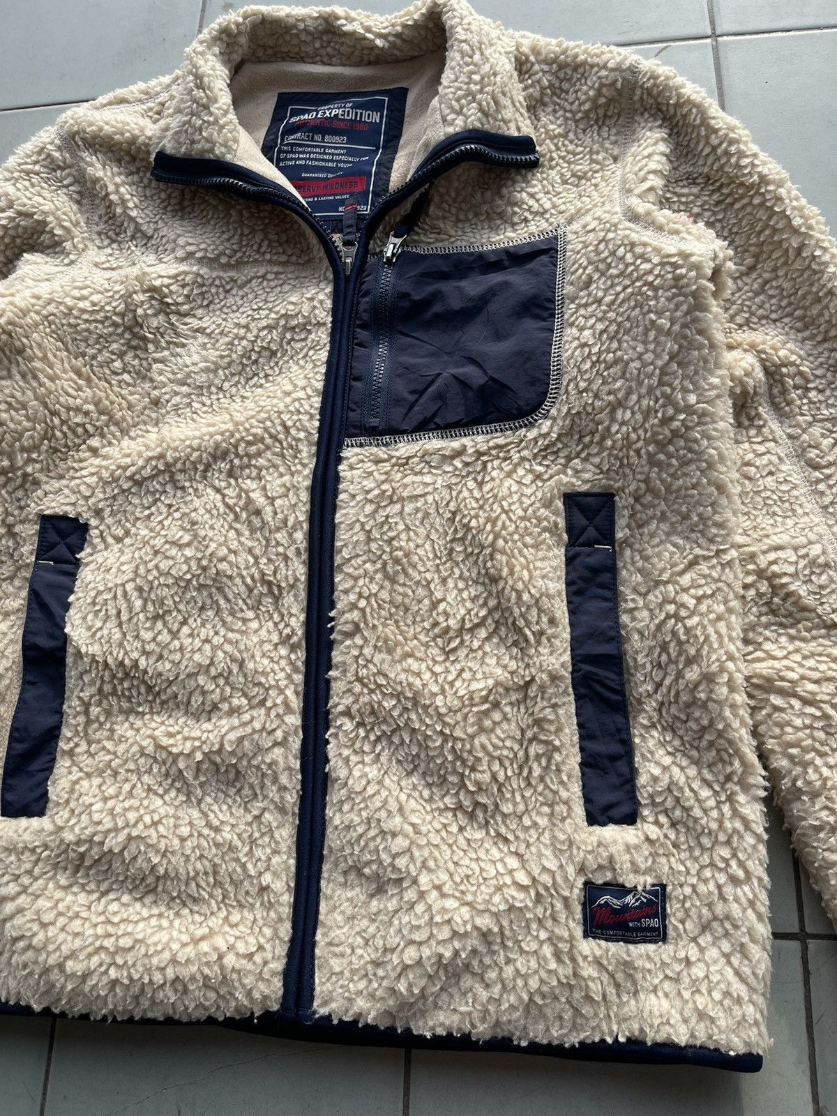 Japanese Brand Fleece Jacket Multi Pocket Size US M / EU 48-50 / 2 - 2 Thumbnail