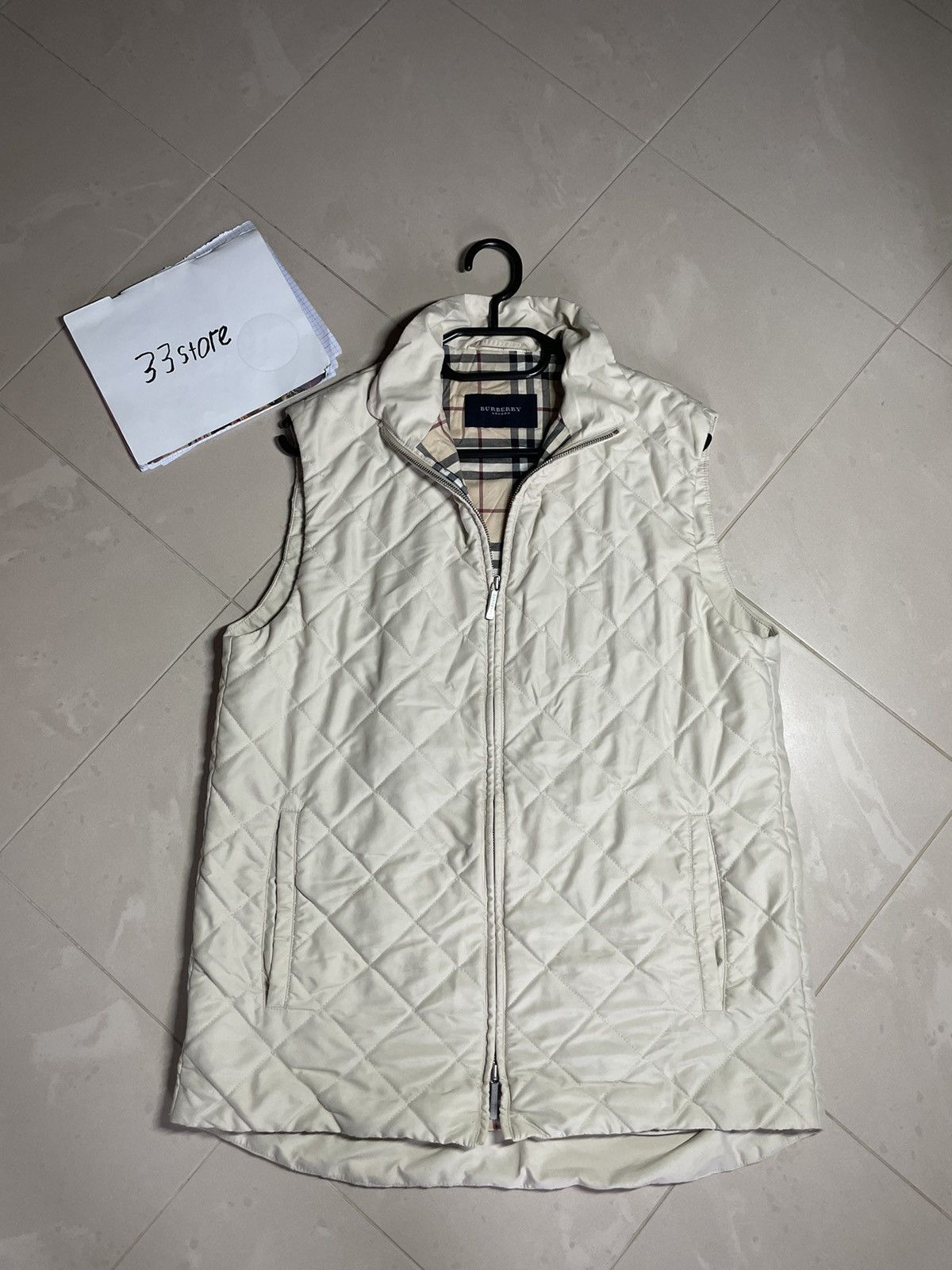 Burberry Burberry london vest Grailed