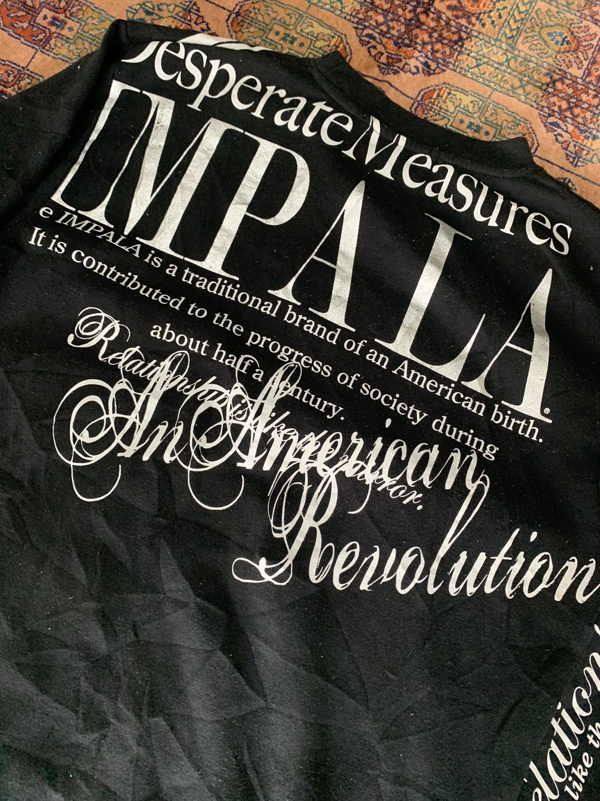 If Six Was Nine ‼️IMPALA JACKET PUNK POEM BONDAGE SKULL JAPANESE Size US L / EU 52-54 / 3 - 3 Thumbnail