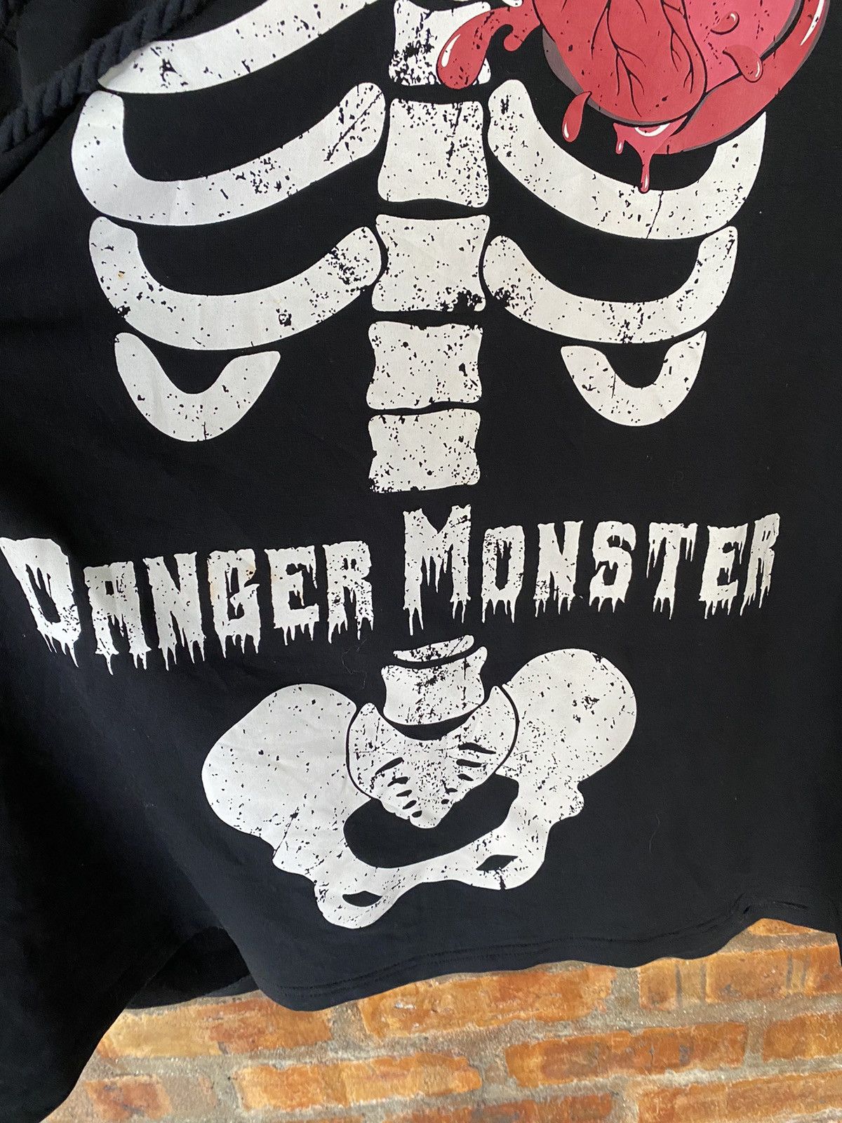 Sex Pot ReVeNGe Hell cat punk Japan Danger Monster Skull and Love oversize Size ONE SIZE - 8 Thumbnail