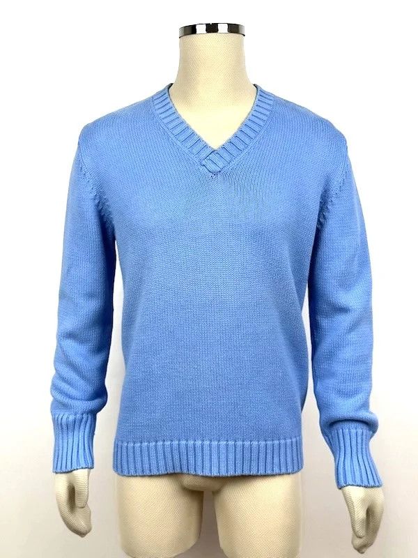 Ralph Lauren Maglione Lauren Ralph Lauren Blu Scollo V Uomo XL Size US XL / EU 56 / 4 - 1 Thumbnail