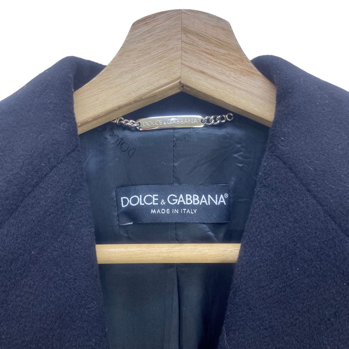 Dolce & Gabbana Dolce & Gabbana Cashmere Laine Wool Overcoat Size XS / US 0-2 / IT 36-38 - 10 Thumbnail