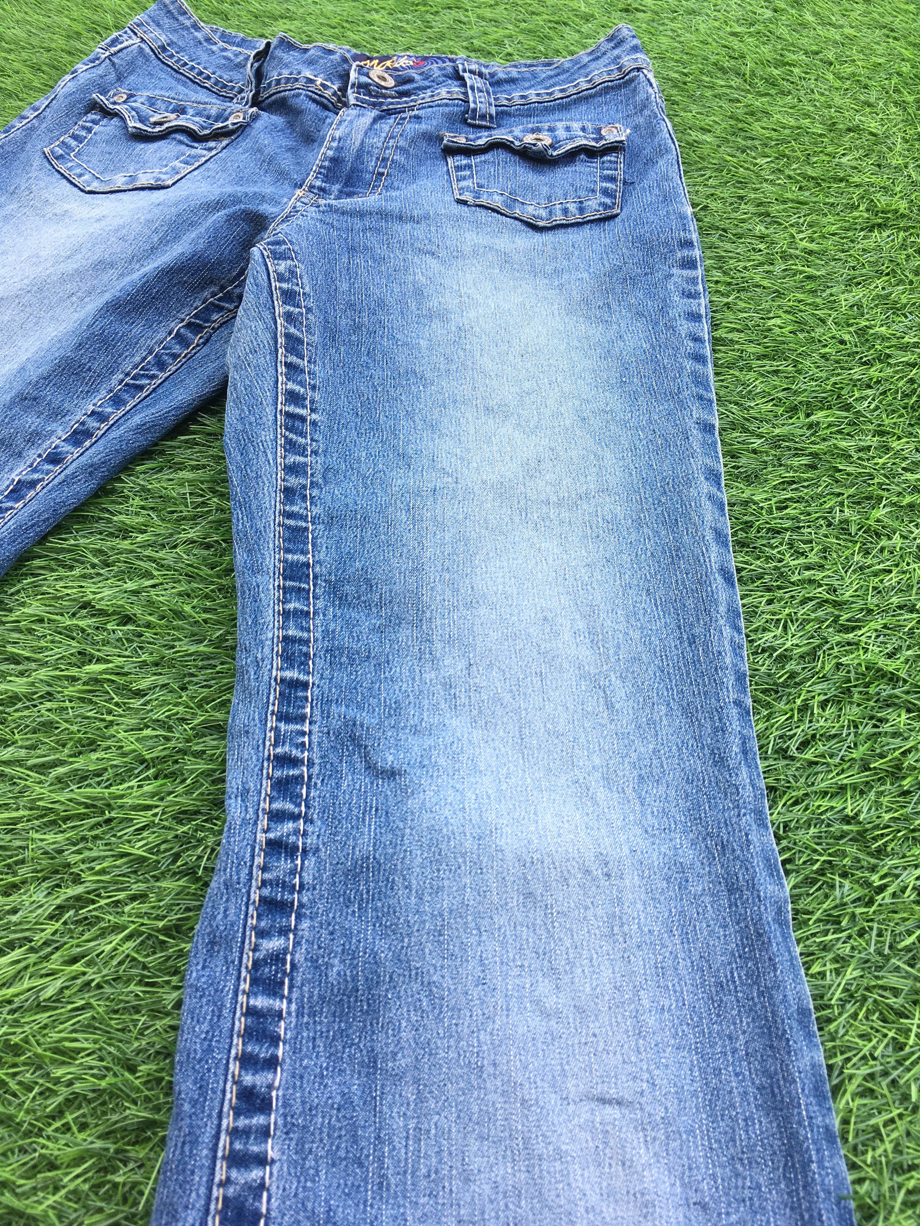 Jean Angels Bootcut Stretch Jeans D-959 Size 24" / US 00 / IT 34 - 8 Thumbnail