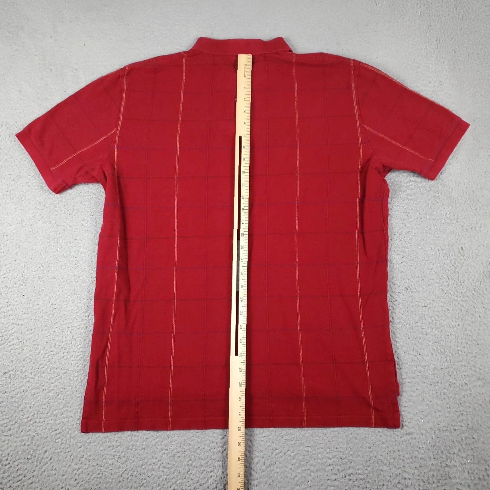 Ralph Lauren Ralph Lauren Polo Shirt Mens XL Red Check Casual Short Sleeve Size US XL / EU 56 / 4 - 4 Thumbnail