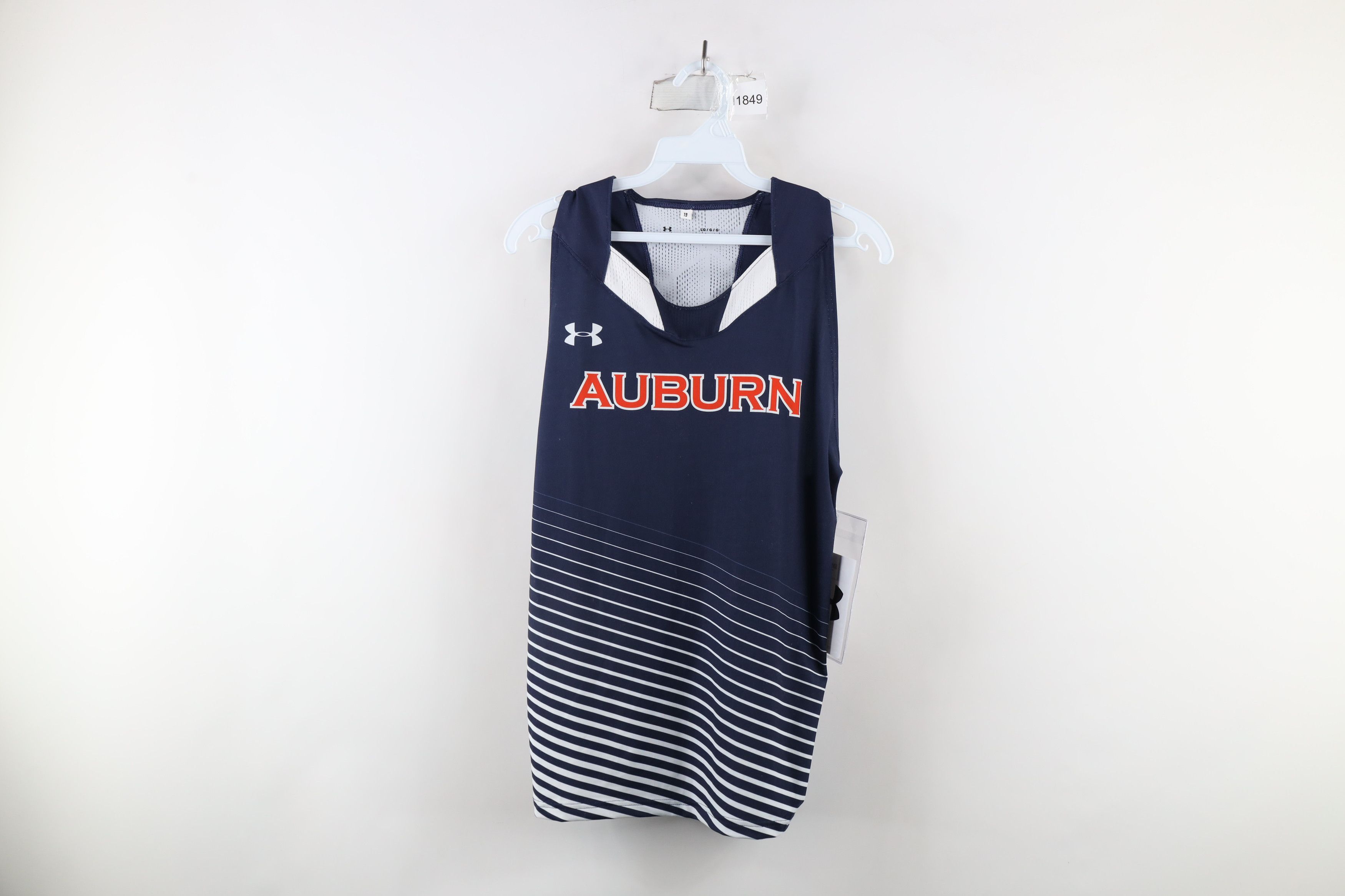 Under Armour × Vintage New Under Armour University Track & Field Jersey Shirt Size US L / EU 52-54 / 3 - 1 Thumbnail