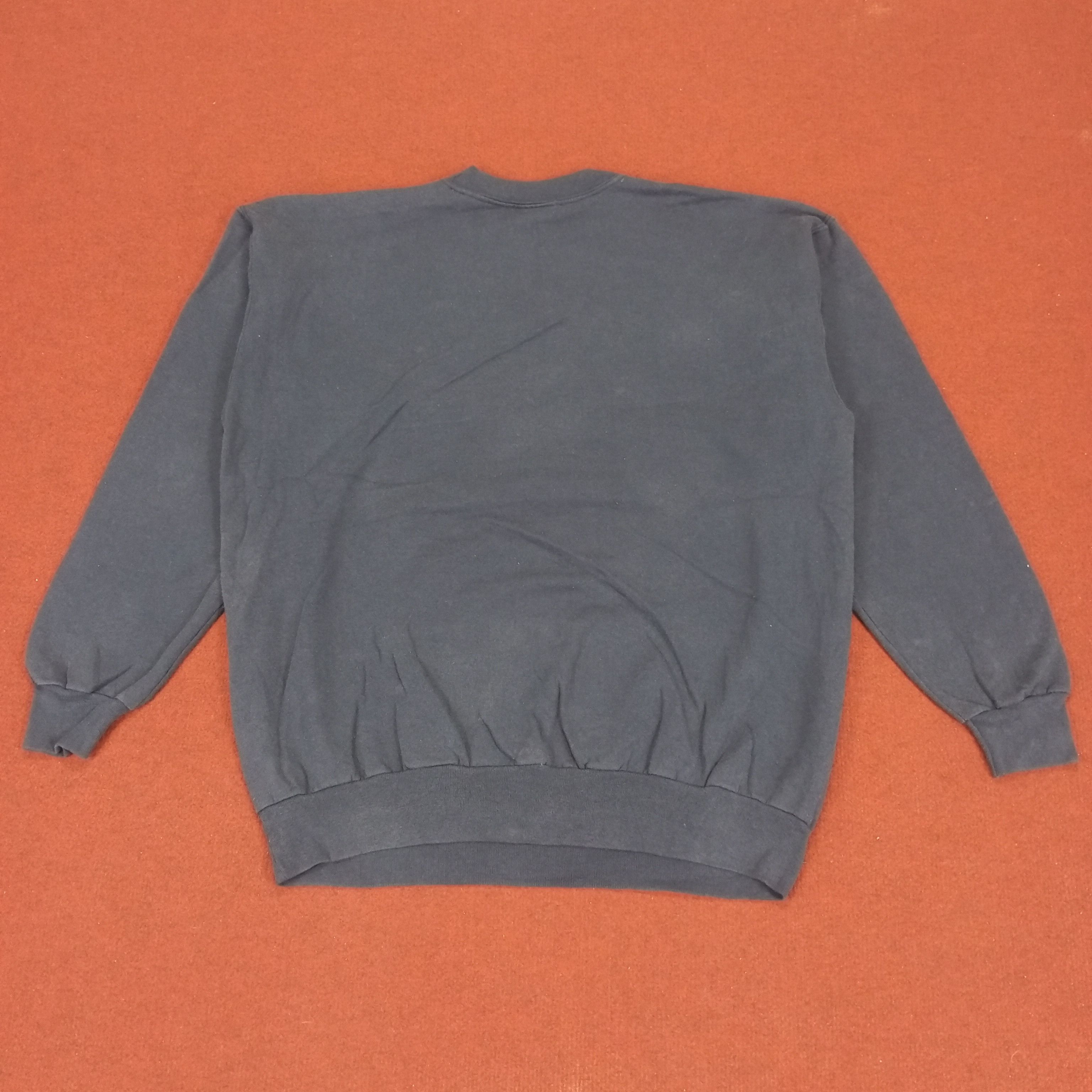 Hanes × Vintage Winter Snow Style Design Vintage Sweatshirt Streetwear Size US L / EU 52-54 / 3 - 3 Thumbnail
