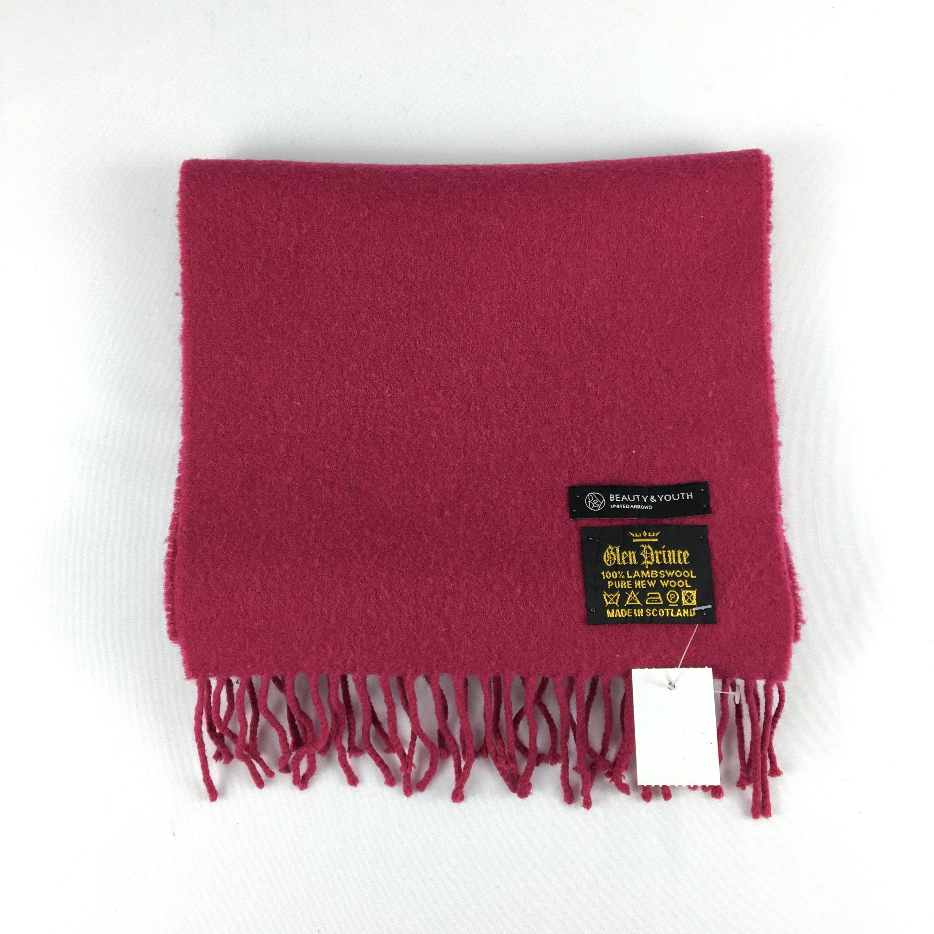 Vintage Vintage Glen Prince Scarf Muffler Wool Cashmere Scarves Size ONE SIZE - 2 Thumbnail