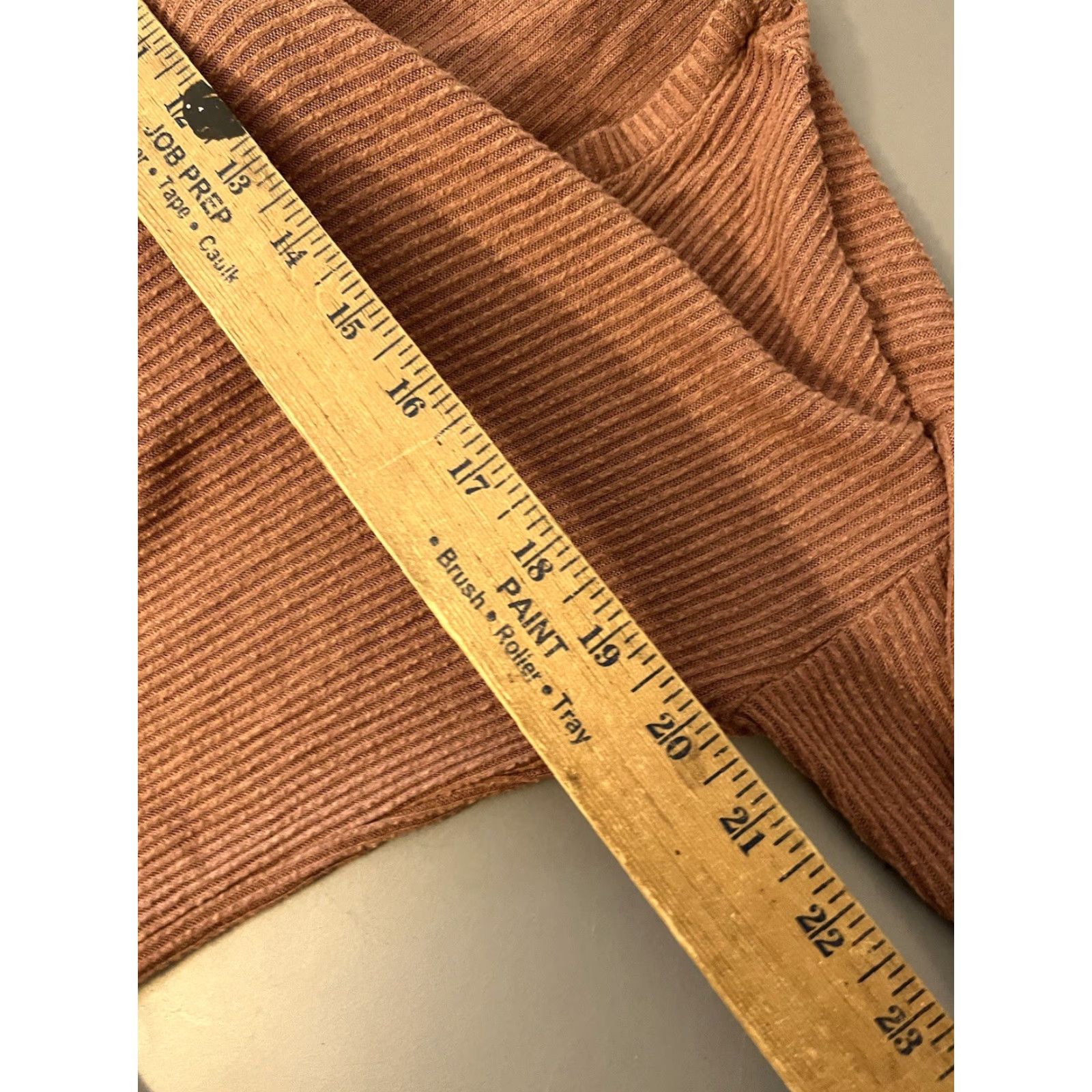 Vintage Aerie Shirt Womens XS Brown Long-sleeve Henley Casual Outdoor Vert Beige Size XS / US 0-2 / IT 36-38 - 5 Thumbnail
