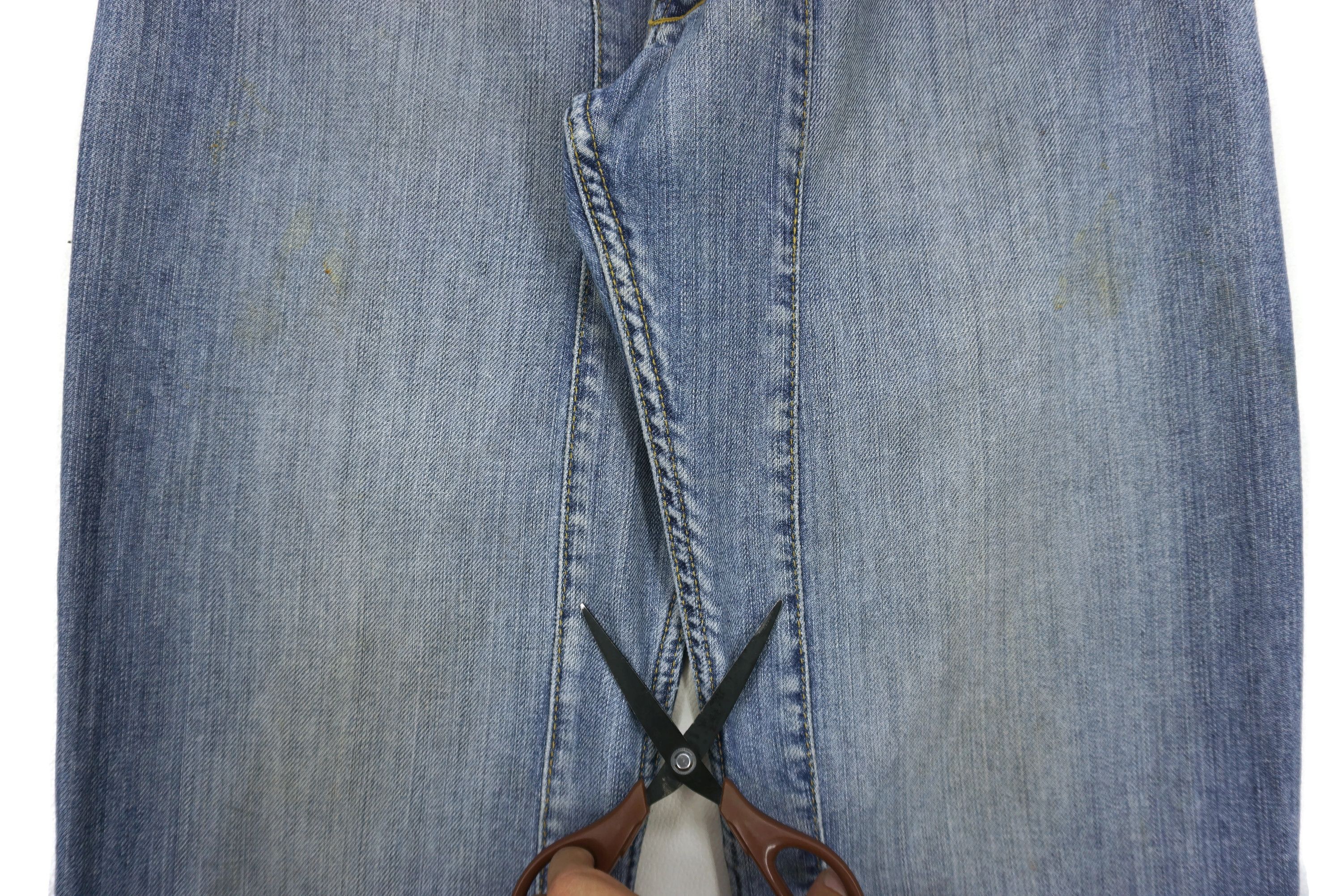 Freeman T. Porter Vintage FTP Jeans Size 32 fit W34xL35.5 Patchwork Straight Size US 32 / EU 48 - 6 Thumbnail