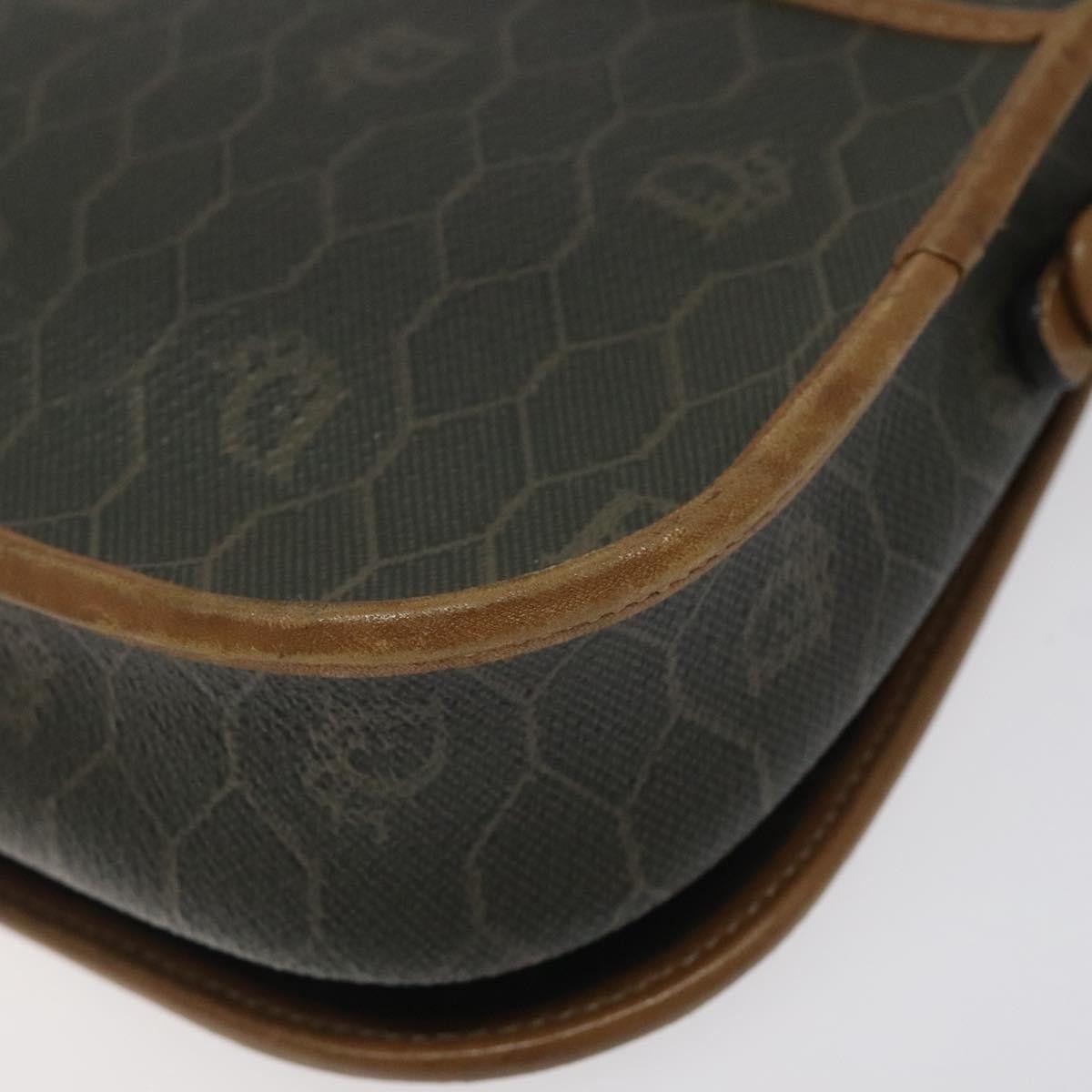 Dior DIOR Honeycomb Canvas Shoulder Bag Pvc Khaki Size ONE SIZE - 15 Thumbnail