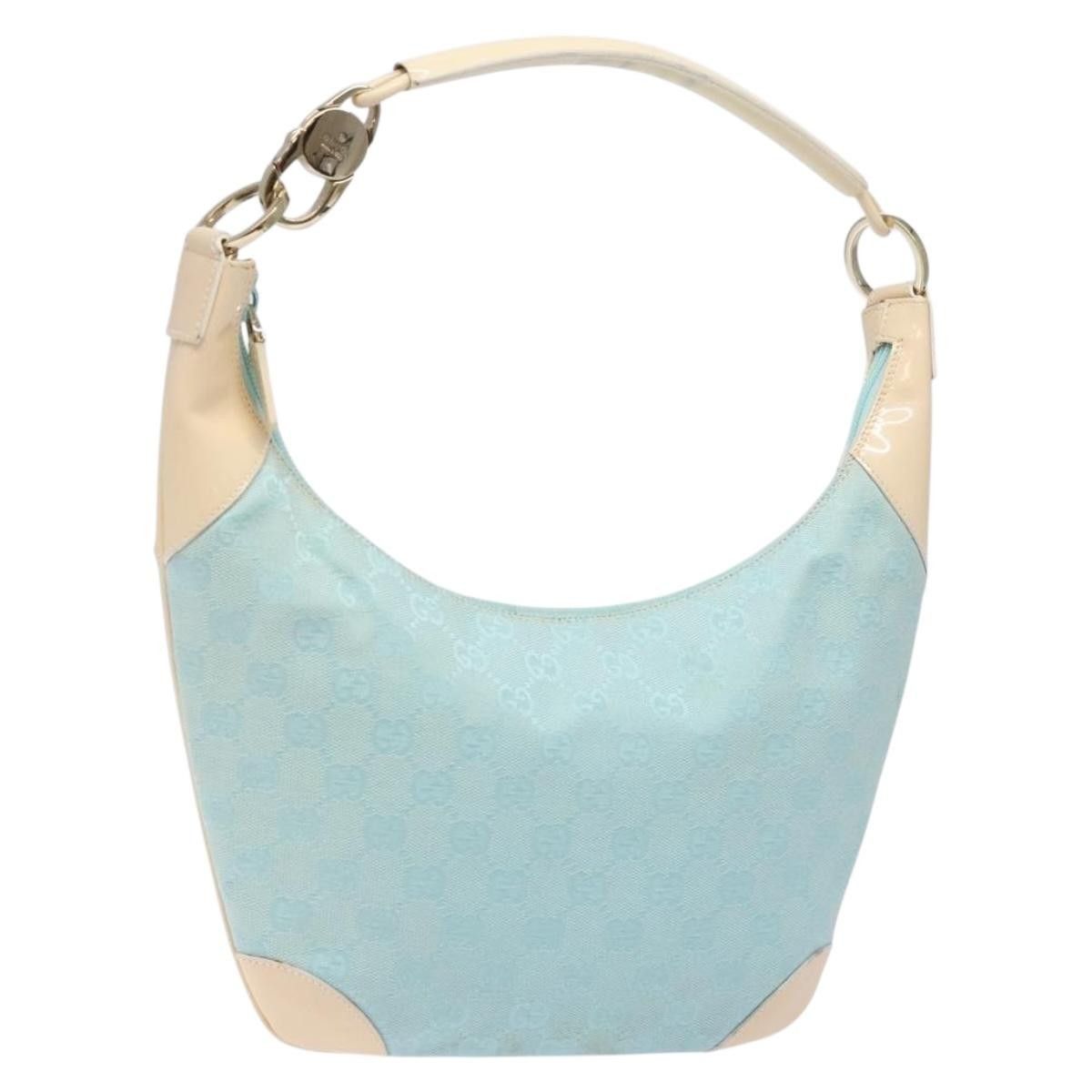Gucci Gucci Vintage Zip Hobo GG Canvas and Patent Size ONE SIZE - 1 Thumbnail