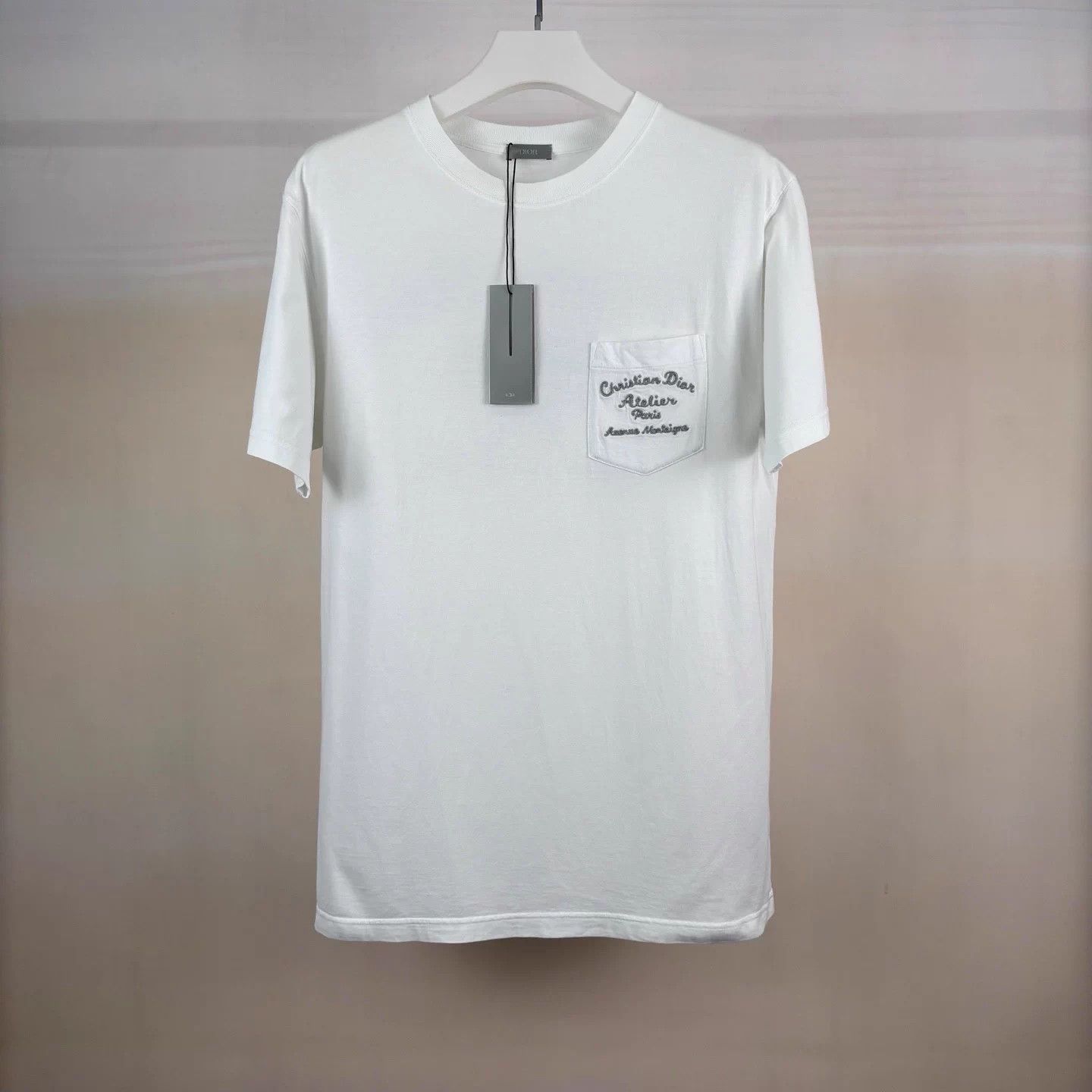 Dior Dior Back Logo Embroidered S/S T-Shirt XS New Size US XS / EU 42 / 0 - 1 Thumbnail