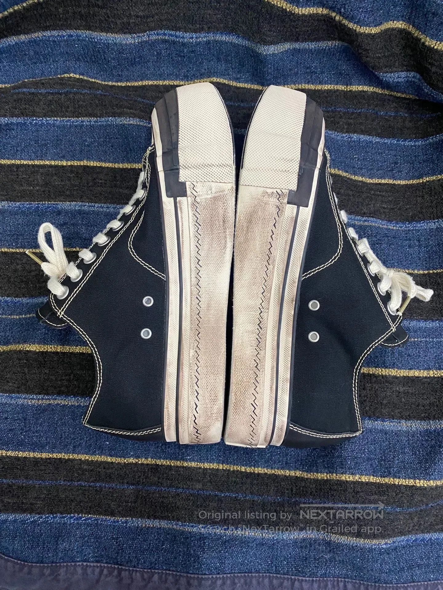 Visvim visvim skagway lo g. canvas sneakers. Size US 8 / EU 41 - 3 Thumbnail