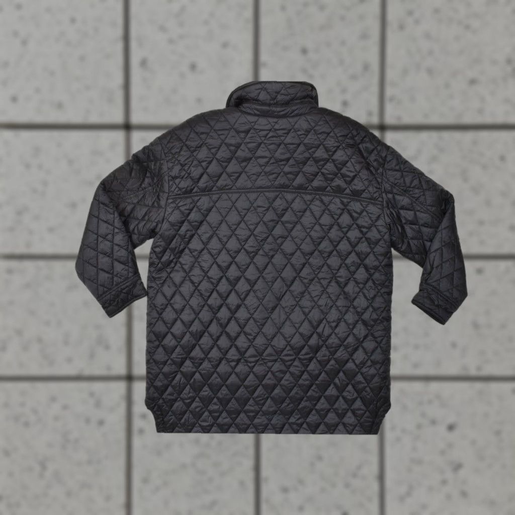 Michael Kors Michael Kors Quilted Shacket Jacket Women's Black Regular Size L Size L / US 10 / IT 46 - 1 Thumbnail