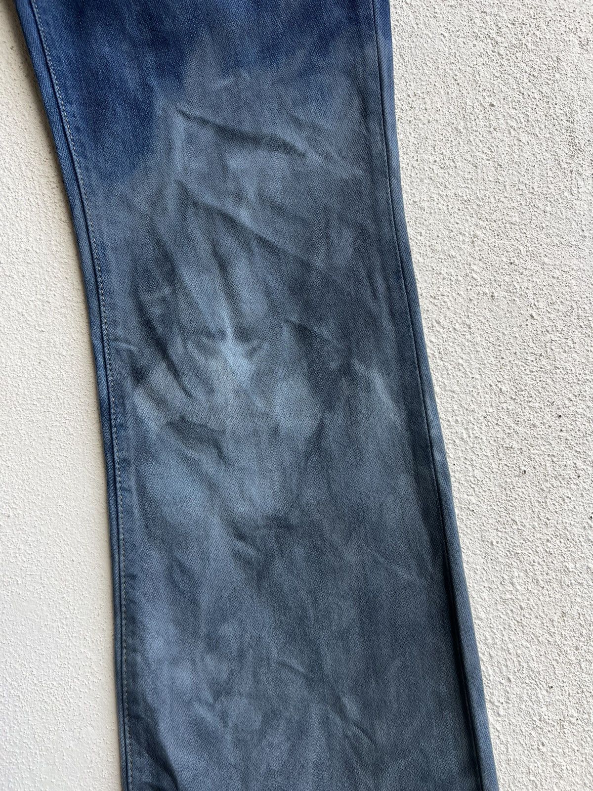 Levi's Vintage 2007 Levi’s 517 Bleached Waxed Denim Bootcut Jeans Size US 30 / EU 46 - 12 Thumbnail