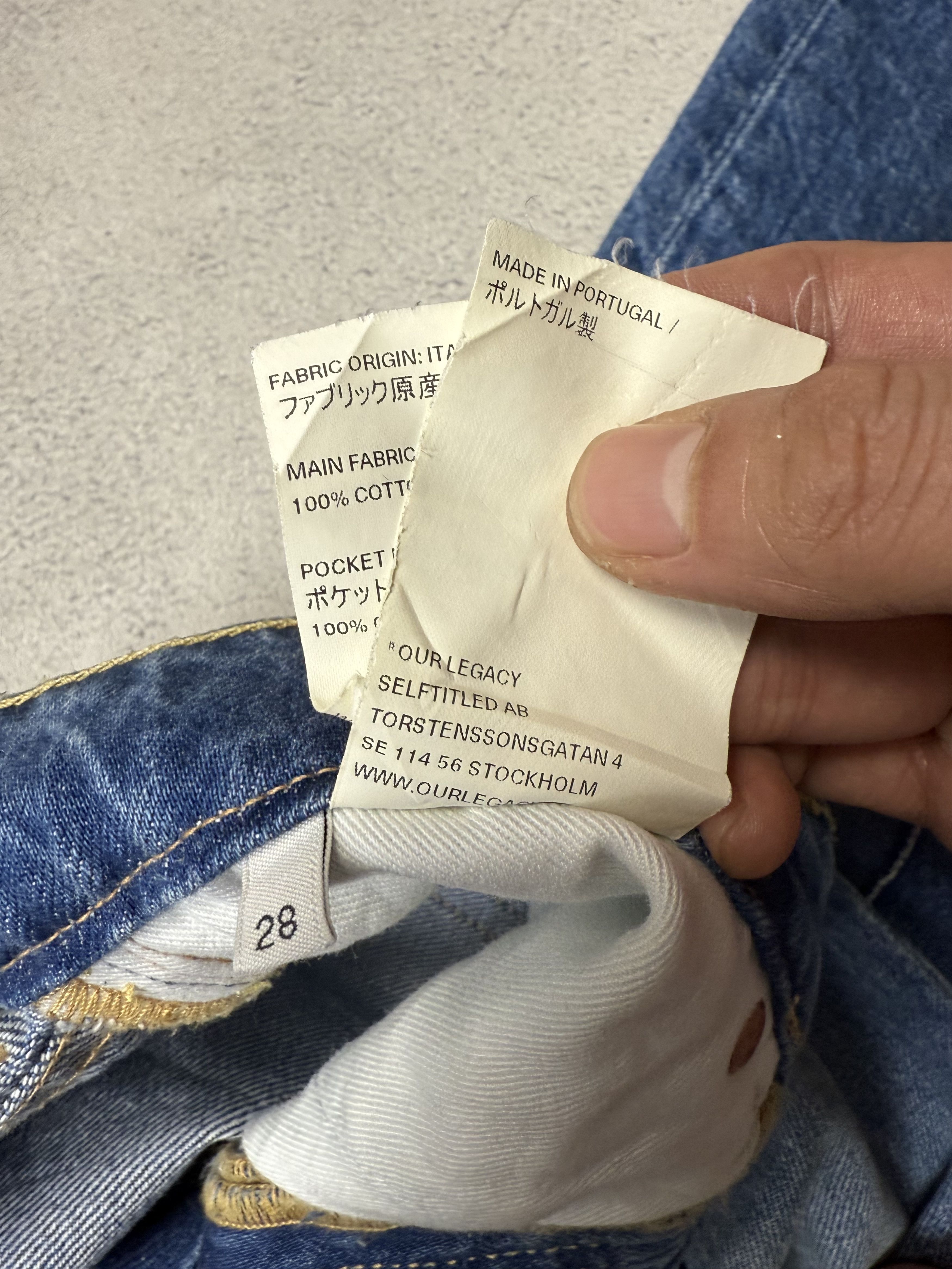 Our Legacy Our Legacy Jeans Size 28" / US 6 / IT 42 - 8 Thumbnail