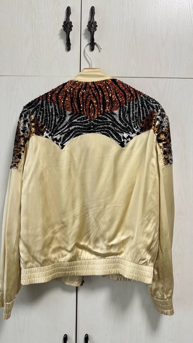 Saint Laurent Paris Saint Laurent Paris Out-of-print heavy duty scale silk jac Size US M / EU 48-50 / 2 - 5 Thumbnail