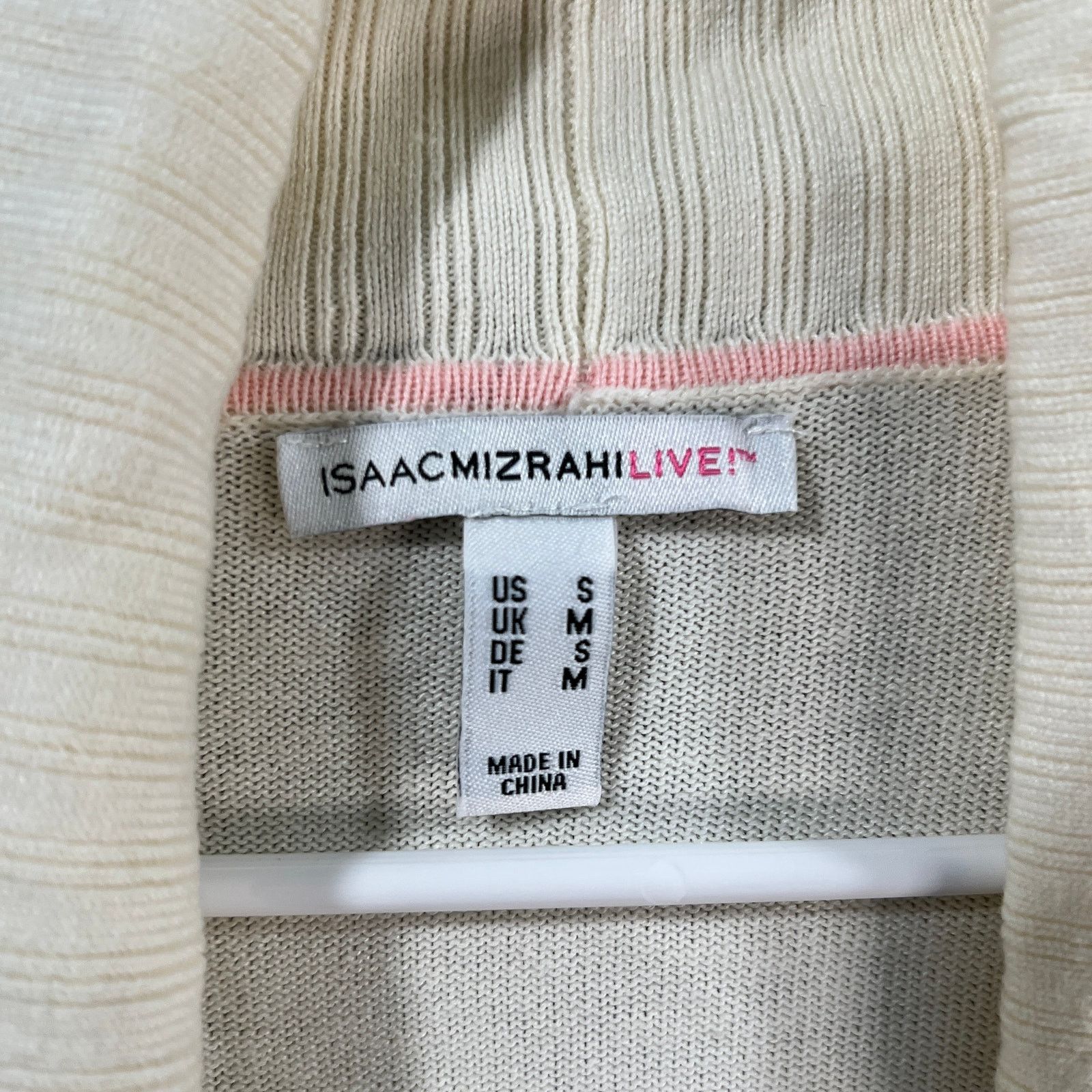 Isaac Mizrahi Isaac Mizrahi LIVE! Shaul Collar Sweater Cardigan Size S / US 4 / IT 40 - 3 Thumbnail