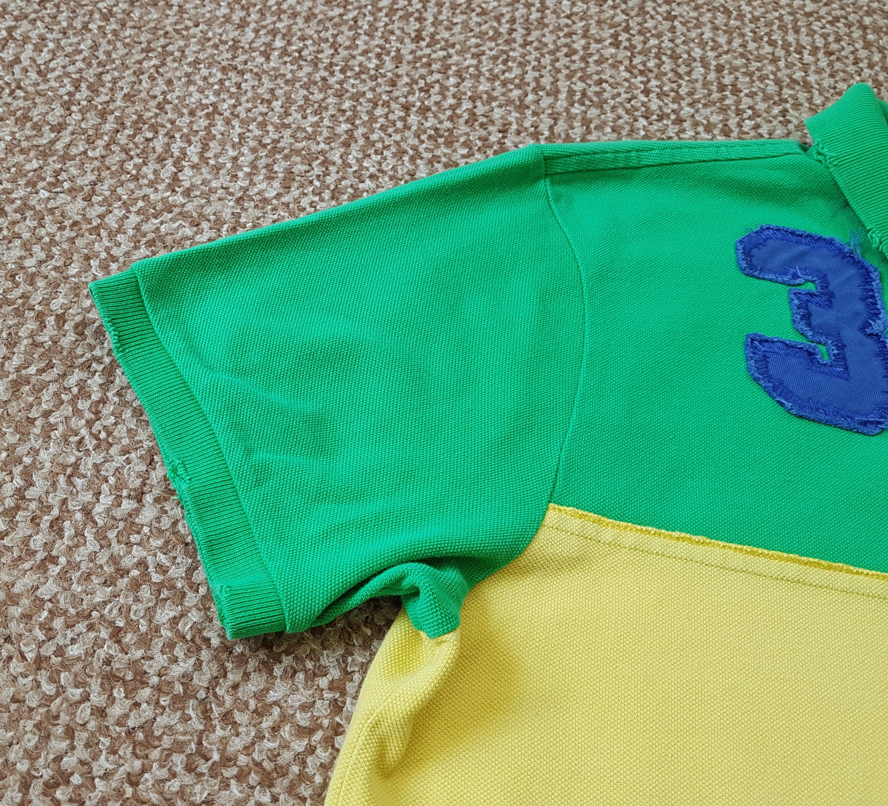 Polo Ralph Lauren Vintage Y2K Polo Ralph Lauren #3 Distressed Shirt Big Pony Size US L / EU 52-54 / 3 - 4 Thumbnail