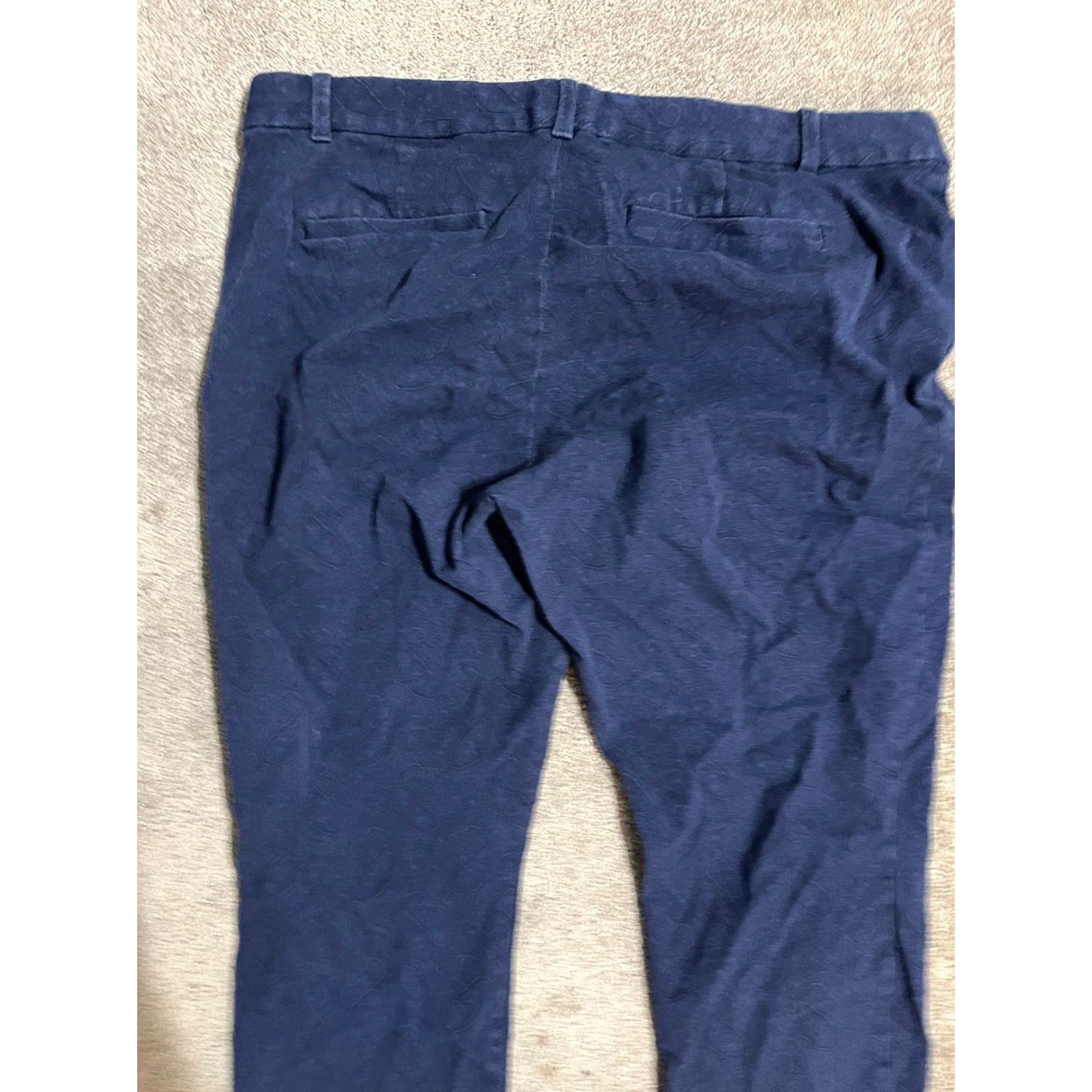 Gap VINTAGE Gap Skinny Pants Women's Size 16 Regular Ankle Fit Black Stretch Denim Casual Size 38" / US 16 / IT 52 - 4 Thumbnail