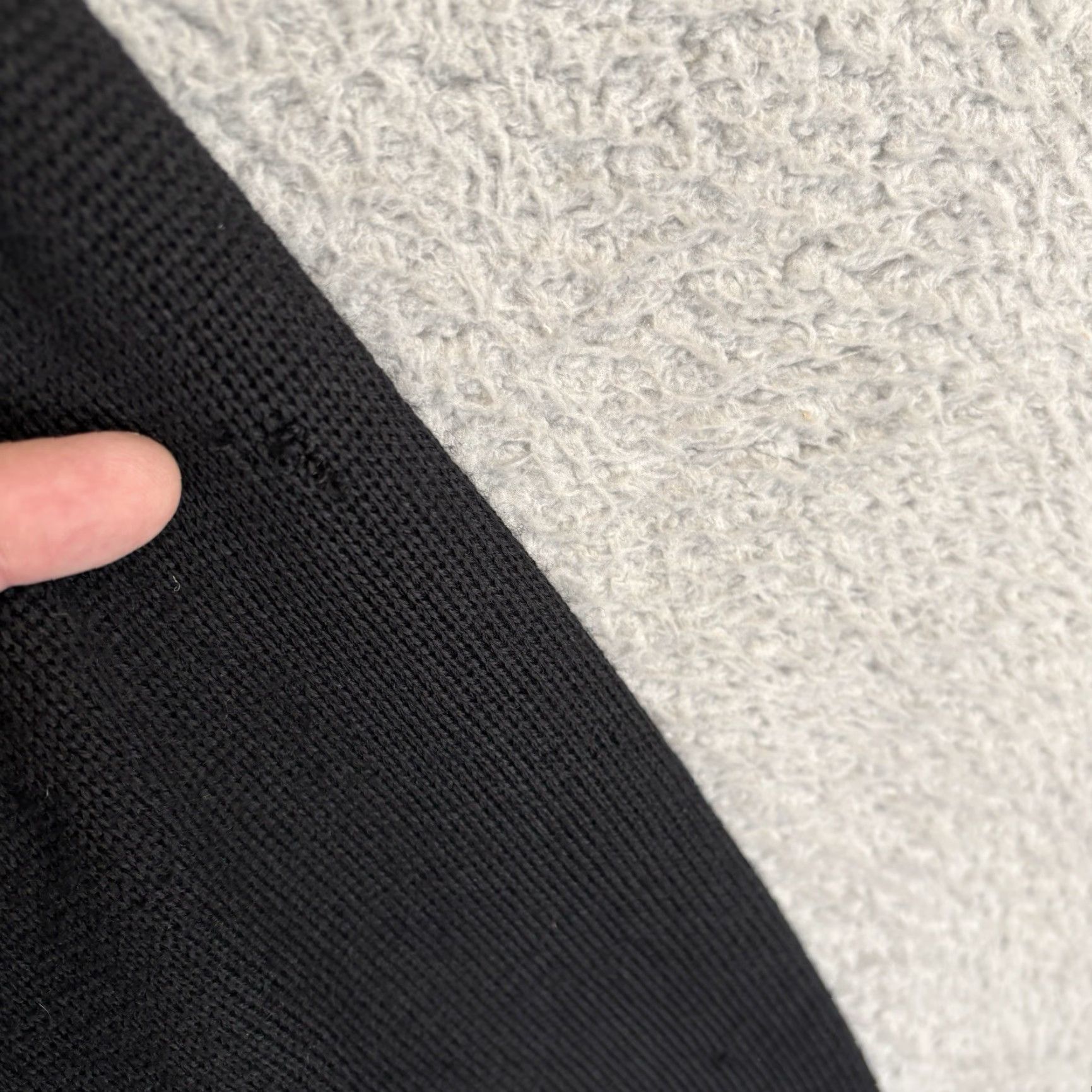 CO VINTAGE Mehlin & Estey Cardigan Sweater Black Wool Blend 44L Men Big & Tall Wool Blend Cardigan Black Mens 1940s 50s Epaulets Patches Size US XXL / EU 58 / 5 - 3 Thumbnail