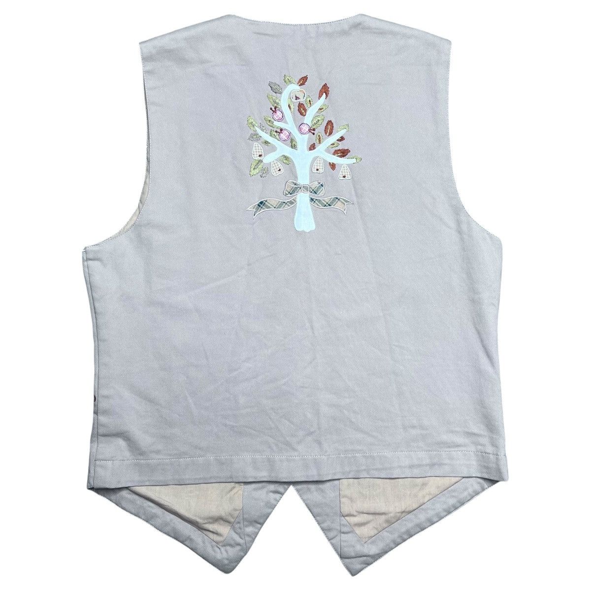 Other Eagle’s Eye Collectibles Fruit Tree Farm Embroidered Vest Size M / US 6-8 / IT 42-44 - 2 Thumbnail