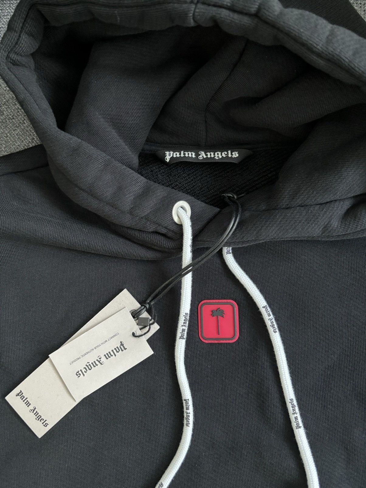 Palm Angels Palm Angels PXP Logo Hoodie Black Size US M / EU 48-50 / 2 - 2 Thumbnail