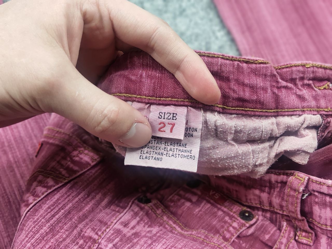 Le Grande Bleu (L.G.B.) Vintage low rise bootcut Sexy Y2K Jeans if six was nine LGB Size 27" / US 4 / IT 40 - 15 Thumbnail