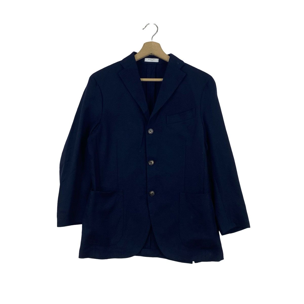 Boglioli Vintage BOGLIOLI MILANO Knit Blazer Jacket Casual Tailored Size S / US 4 / IT 40 - 4 Thumbnail