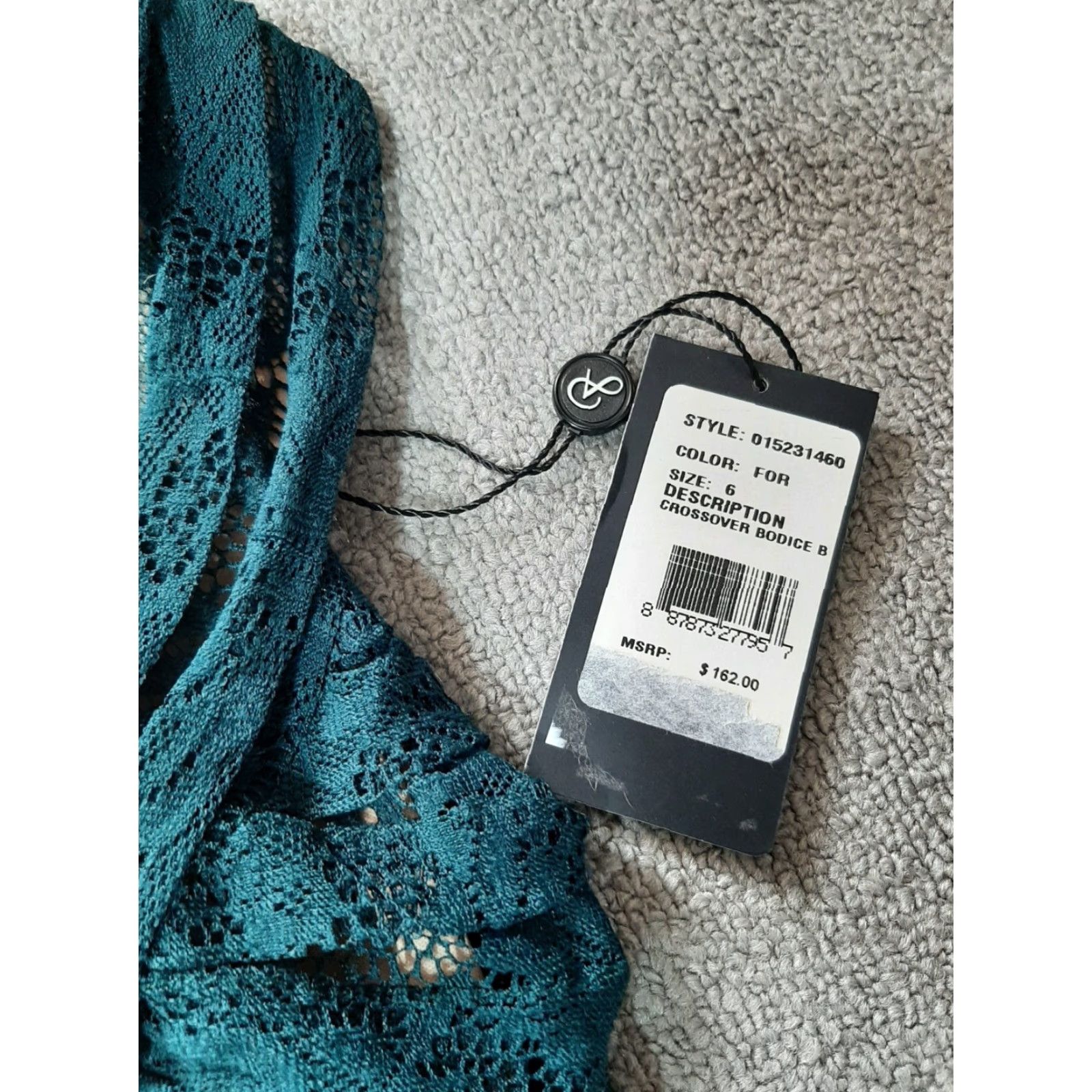 Adrianna Papell ADRIANNA PAPELL Dress Women Size 6 Green Long Sleeve Pull on 39" New MSRP 162 Size M / US 6-8 / IT 42-44 - 3 Thumbnail