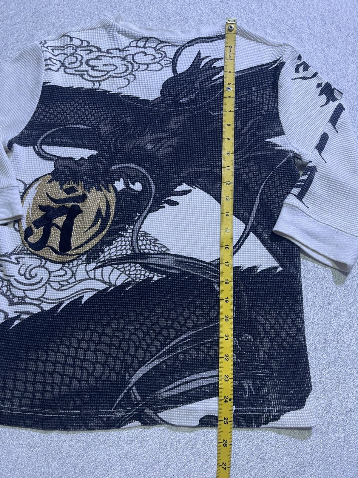 Japanese Brand Y2K SUKAJAN long tshirt motif big pfint dragon Size US M / EU 48-50 / 2 - 11 Thumbnail