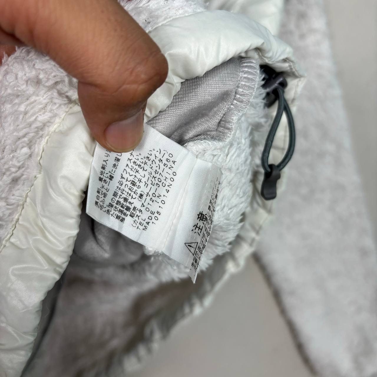 The North Face The North Face White Fleece Hoodie Full Zipper Size L / US 10 / IT 46 - 6 Thumbnail