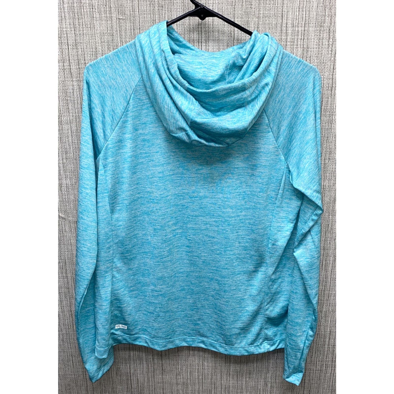 Under Armour Under Armour Hoodie Women M Polyester Long Sleeve Drawstring Hooded Heatgear Teal Blue Pullover Size M / US 6-8 / IT 42-44 - 5 Thumbnail