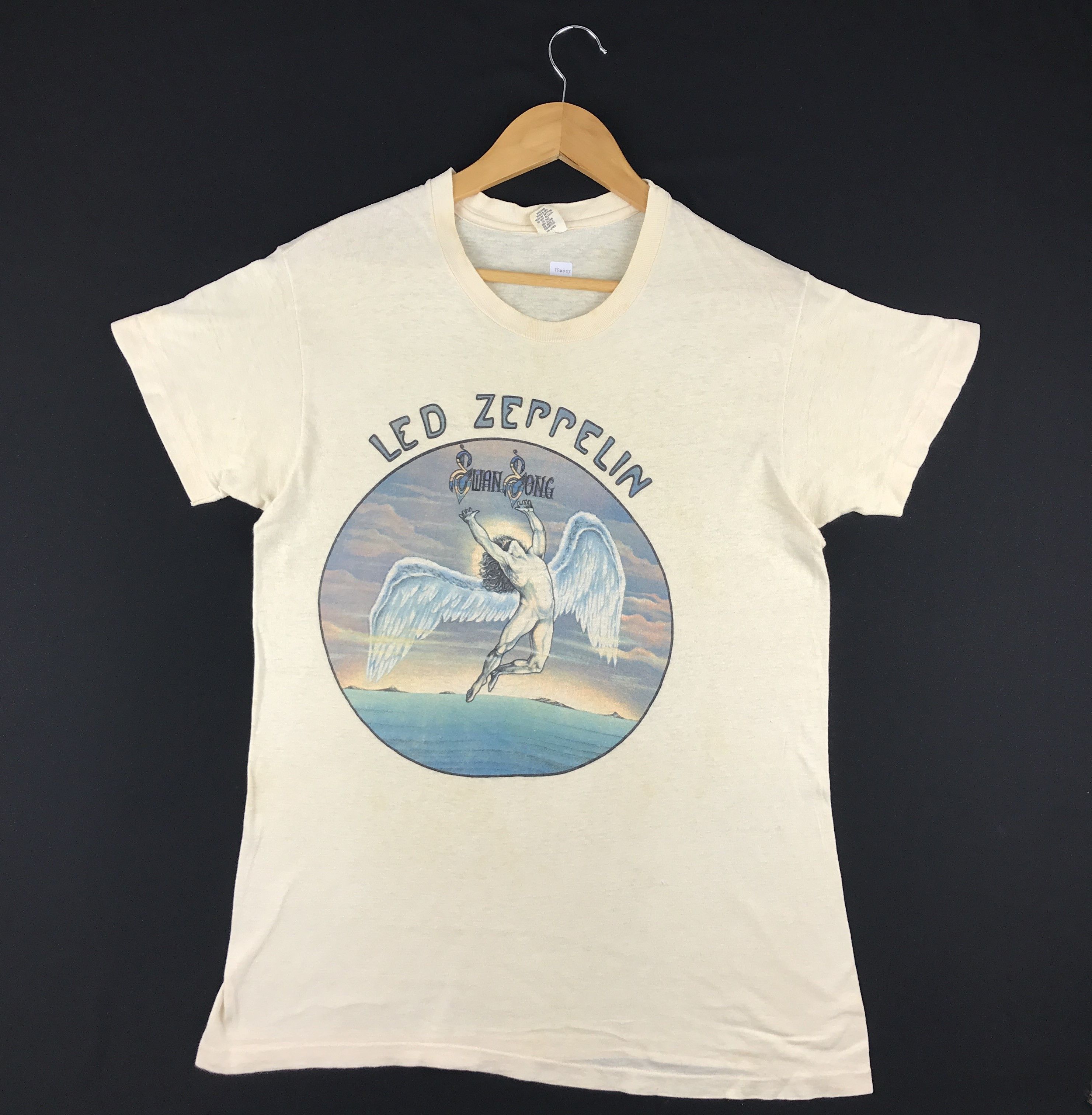 Band Tees × Led Zeppelin × Vintage Vintage Led Zeppelin Swan Song Size US M / EU 48-50 / 2 - 1 Thumbnail
