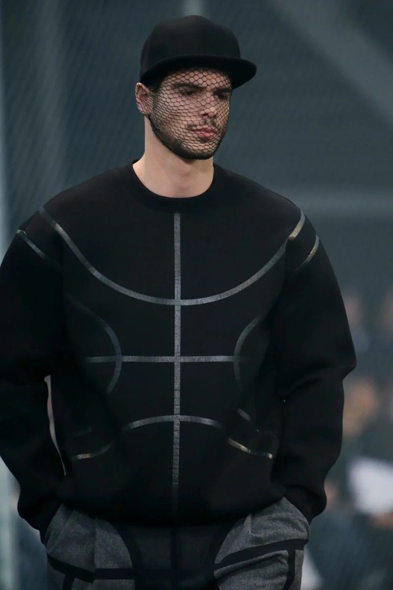 Givenchy F/W 14 By Ricardo Tisci Basketball Pattern Sweater
