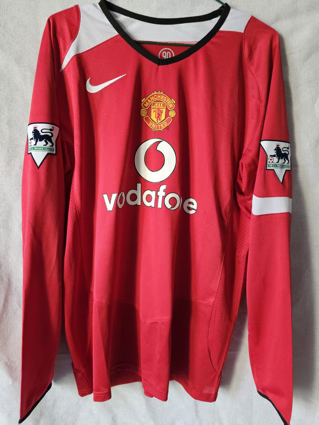 2004 2006 Manchester United 10 van Nistelrooy Jersey