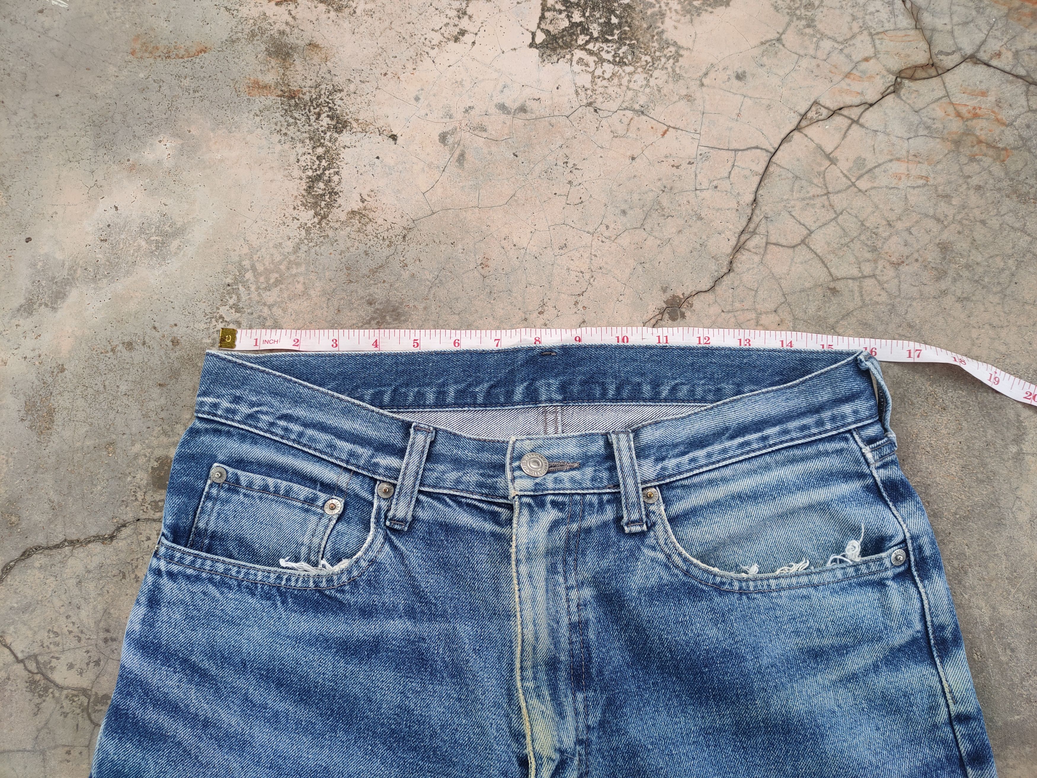 Japanese Brand W32 VINTAGE JAPANESE FADED DISTRESSED JEANS PANTS Size US 32 / EU 48 - 4 Thumbnail