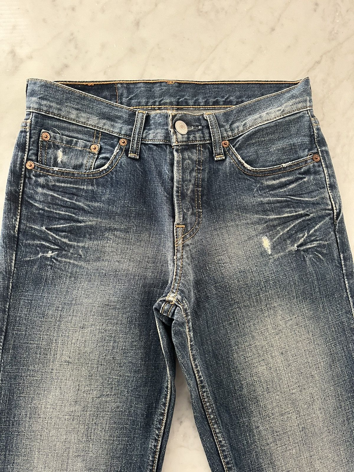 Levi's WOMEN’S LOW-RISE LEVI’S JEANS Size 24" / US 00 / IT 34 - 3 Thumbnail