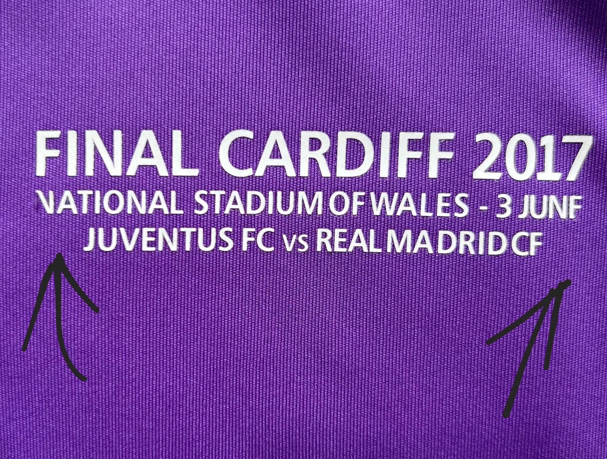 Adidas Real Madrid 2016/2017 Away Purple Ronaldo 7 A15159 Size US M / EU 48-50 / 2 - 8 Thumbnail
